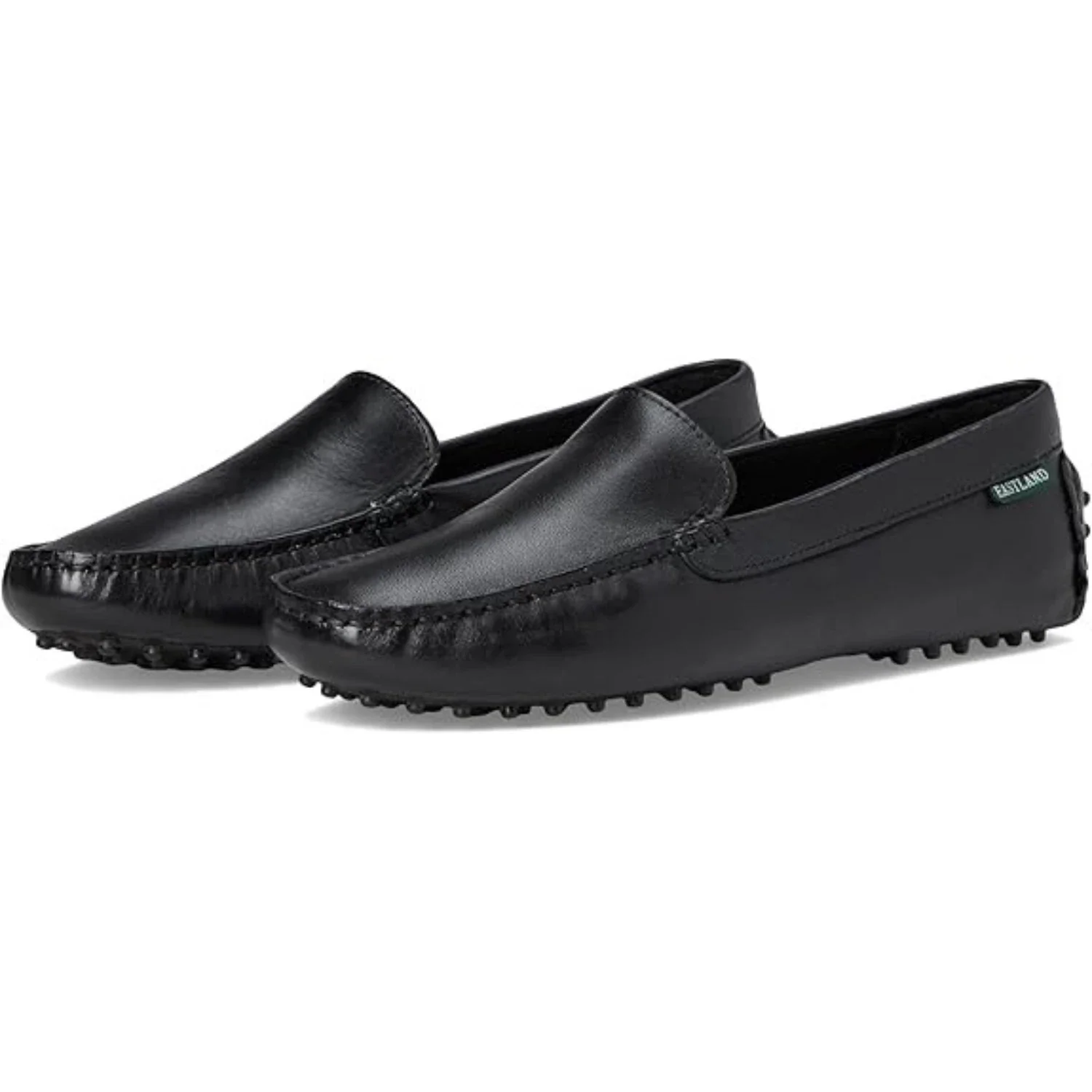 Eastland Biscayne Loafers Women's Black Leather Moc Toe Slip On RHS3775