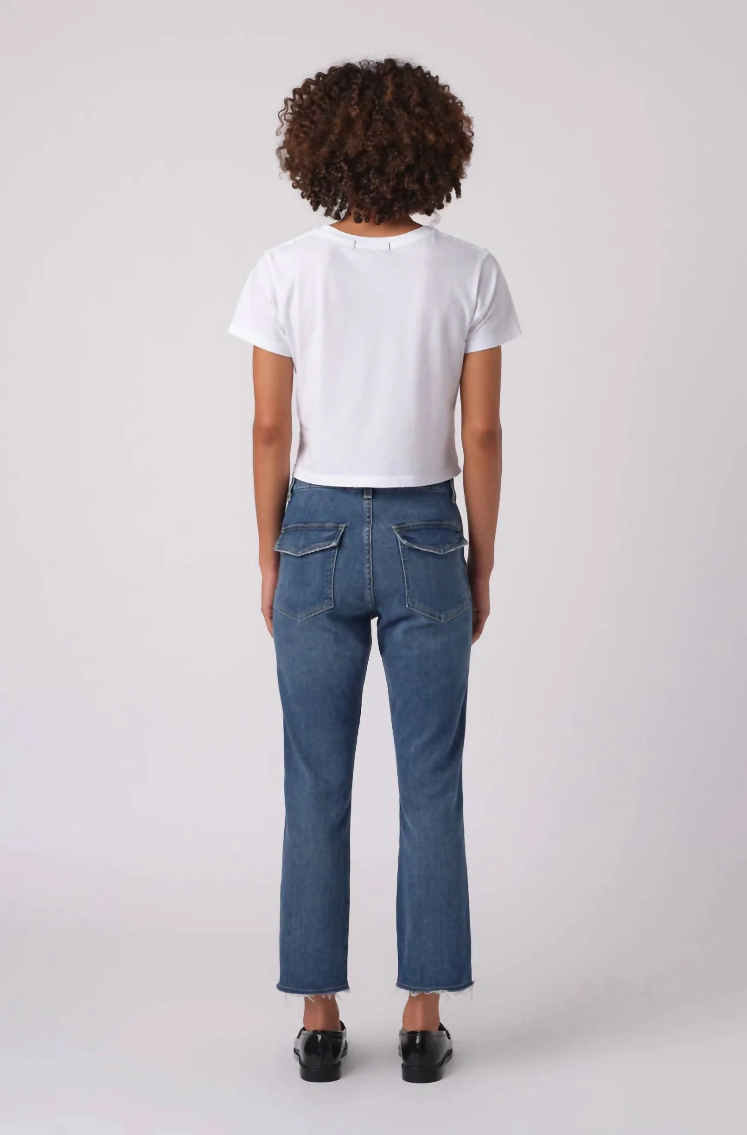 Easy Army Trousers In Blue - Image 2
