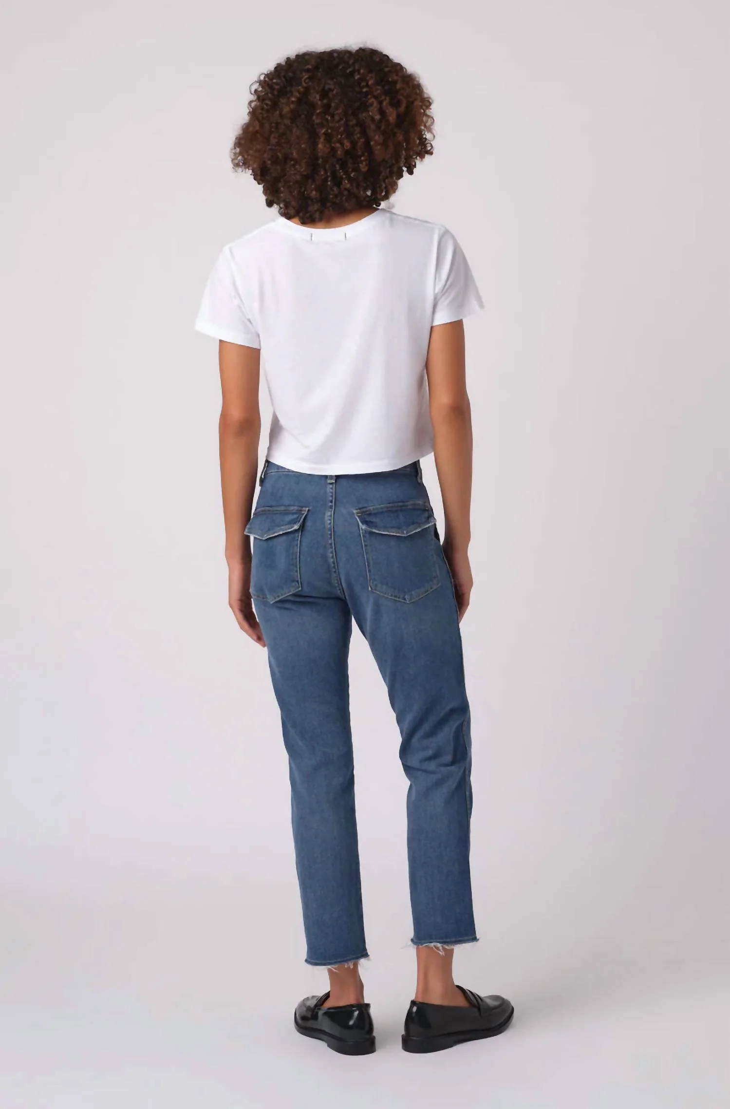 Easy Army Trousers In Blue - Image 3