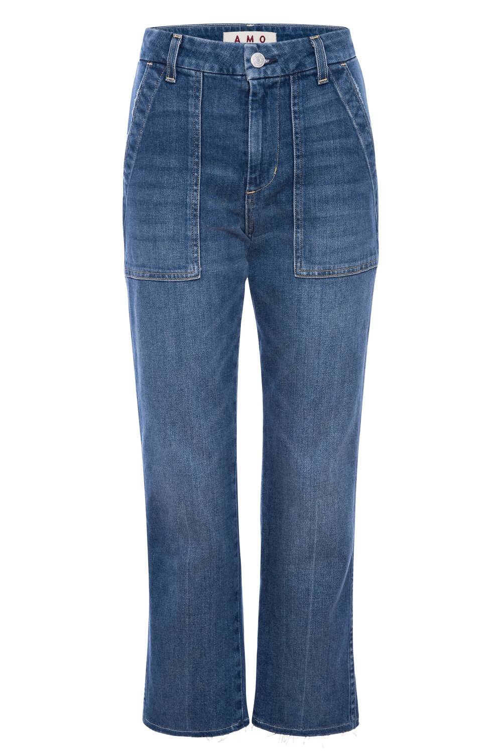 Easy Army Trousers In Blue - Image 5