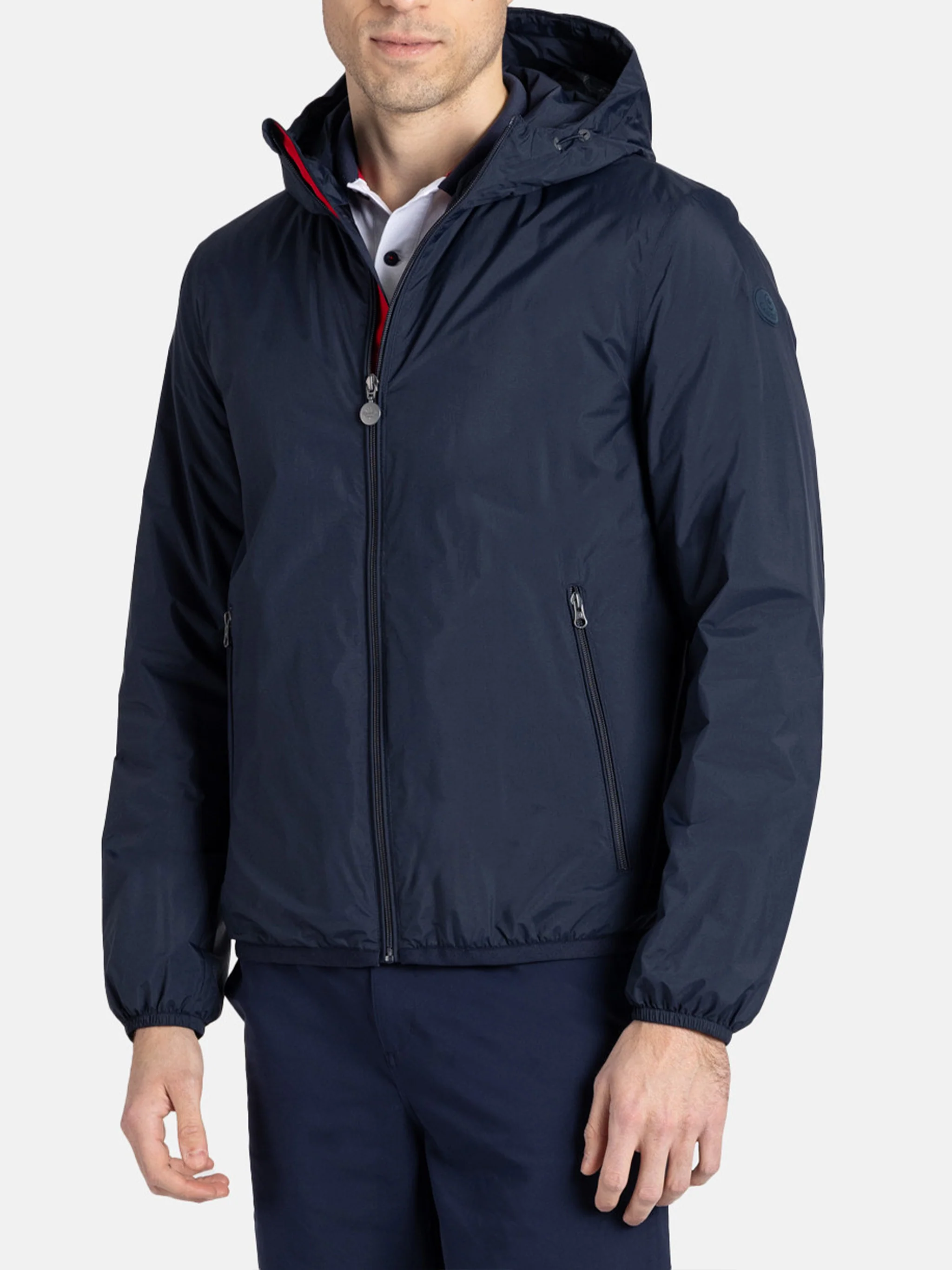 Easy Warm Dark Navy Minimalist Jacket