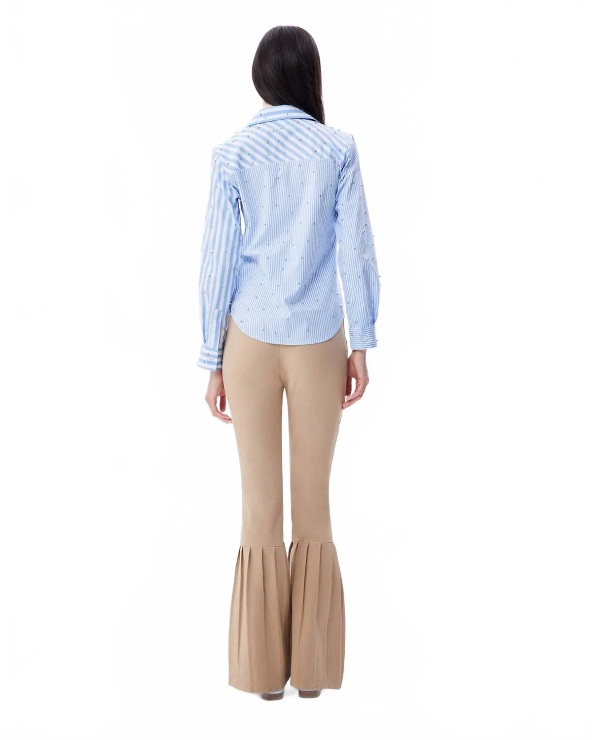 Echo Mix Stripe Pearly Shirt In Palace/silver - Image 3