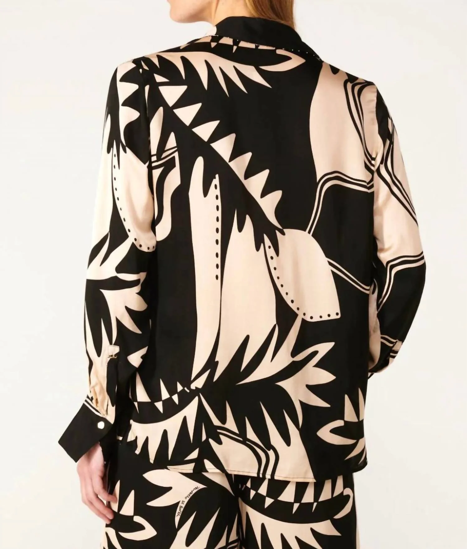 Eileen Shirt In Black Oasis - Image 3