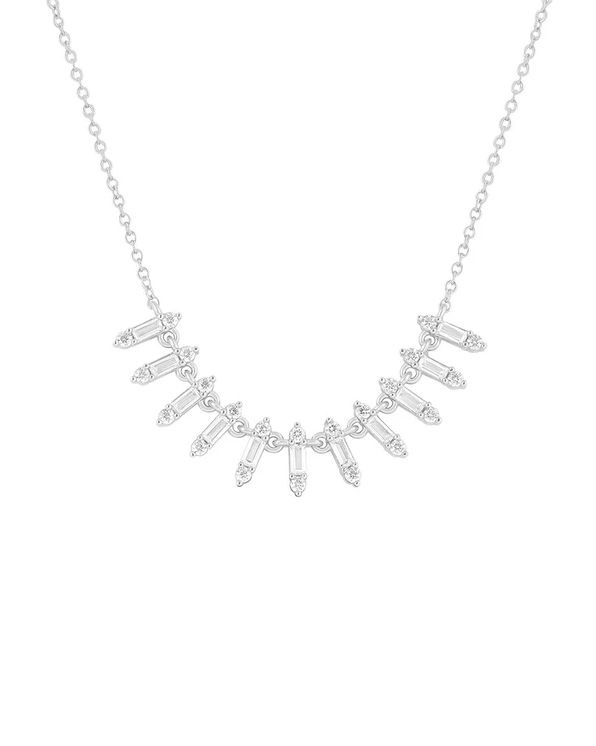 Electric Picks Silver Plated CZ Fantasia Necklace - Image 2