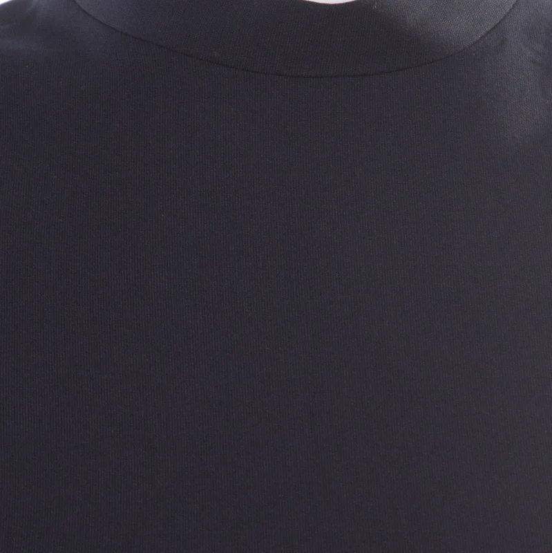 Elizabeth & James Navy Blue Stretch Ponte Knit Avita Crop Top - Image 4