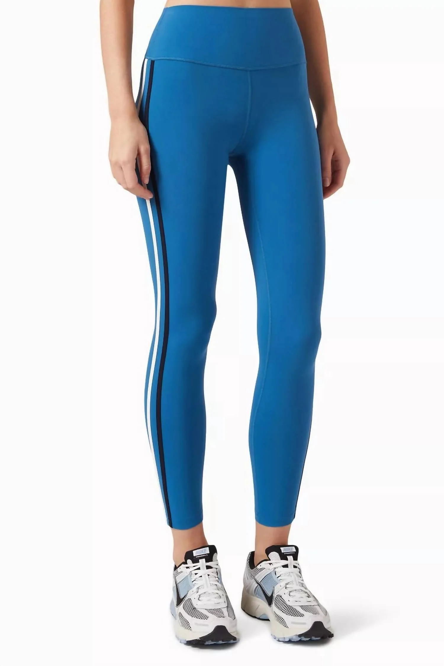 Ella Airweight 7/8 Leggings In Sblue/graphite