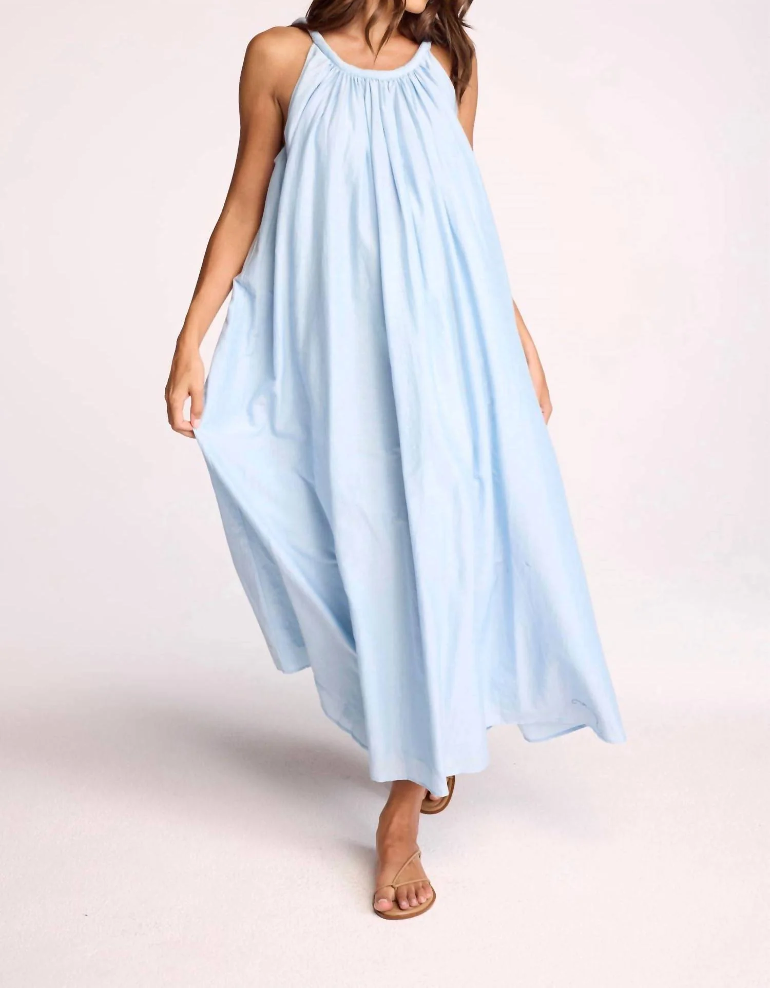 Ellie Maxi Dress In Sky Blue