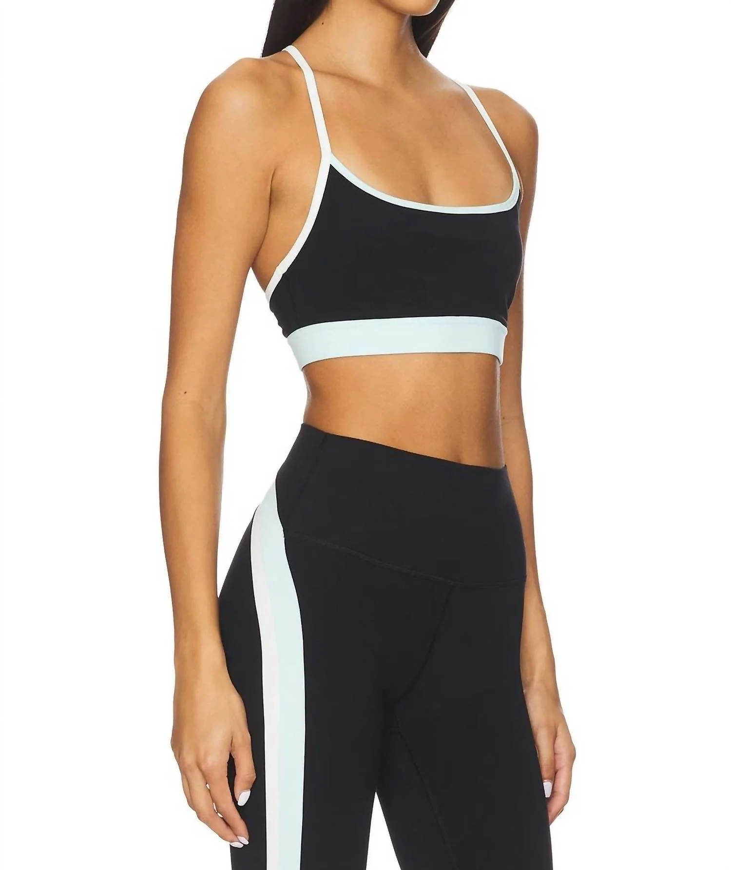 Emerson Airweight Bra In Black/ice - Image 3