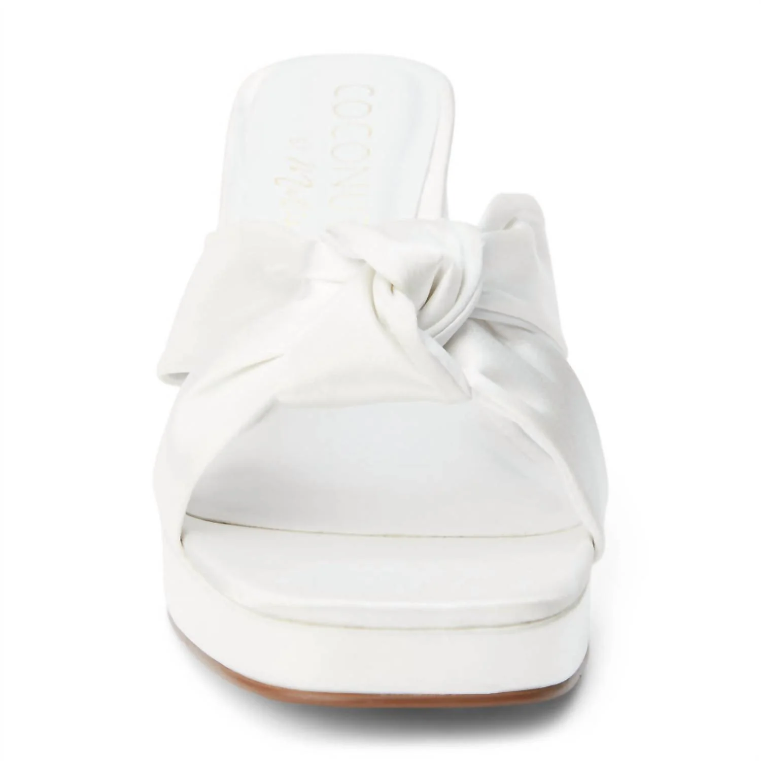 Esme Platform Heel In White - Image 4