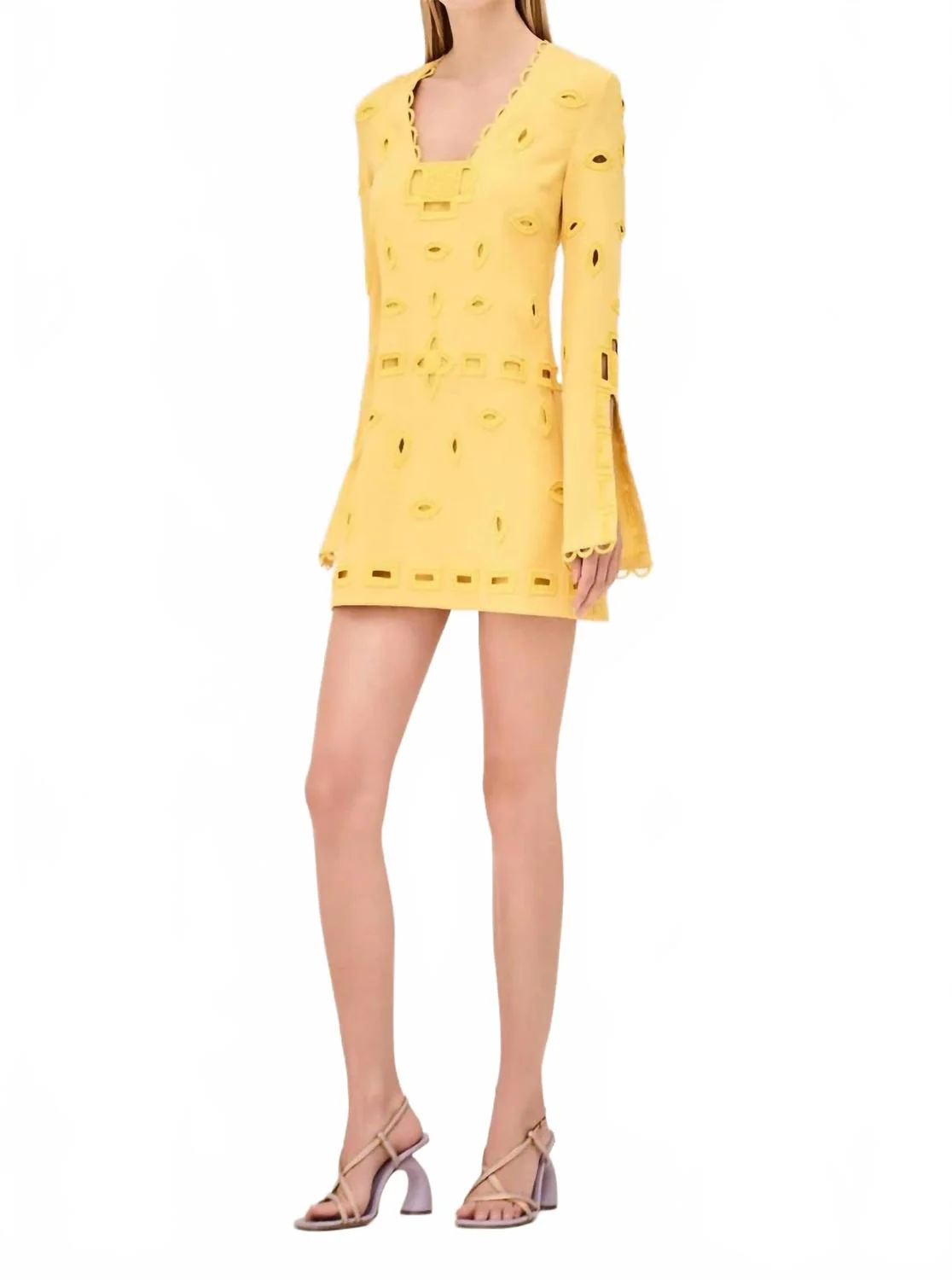 Eulia Mini Dress In Yellow