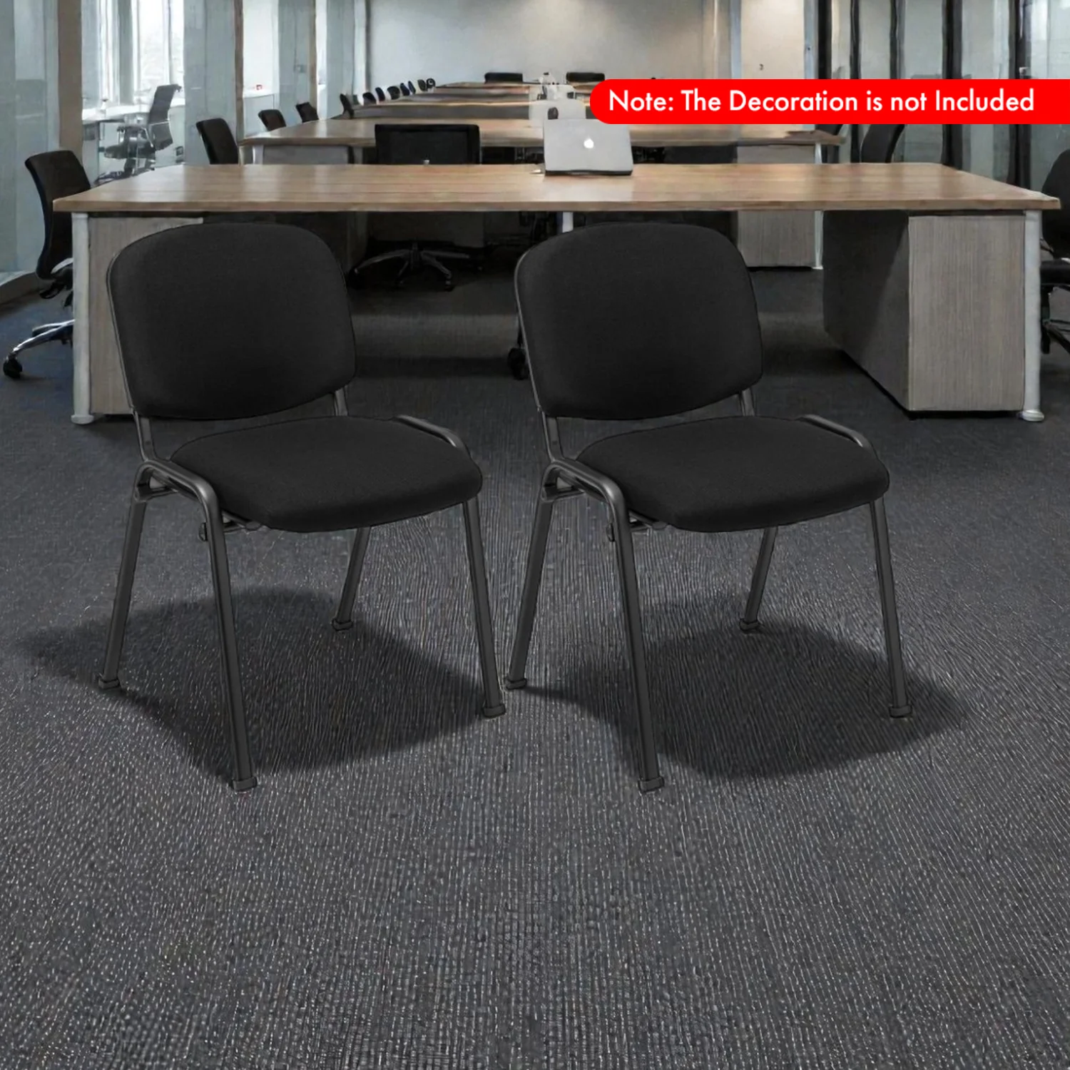 Executive Guest Chair Set for Elegant Office or Conference Use - Image 2