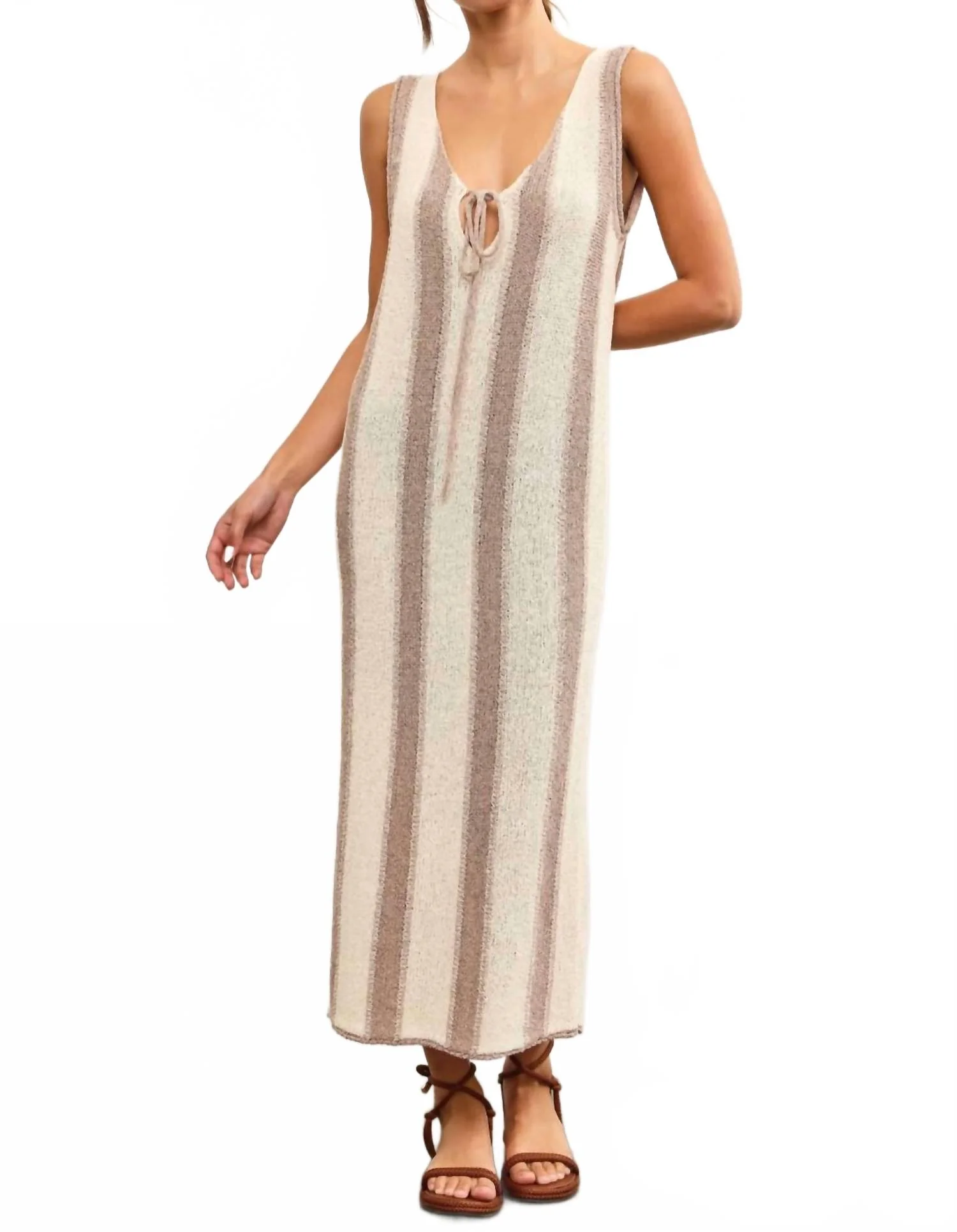 Ezra Midi Dress In Multicolor