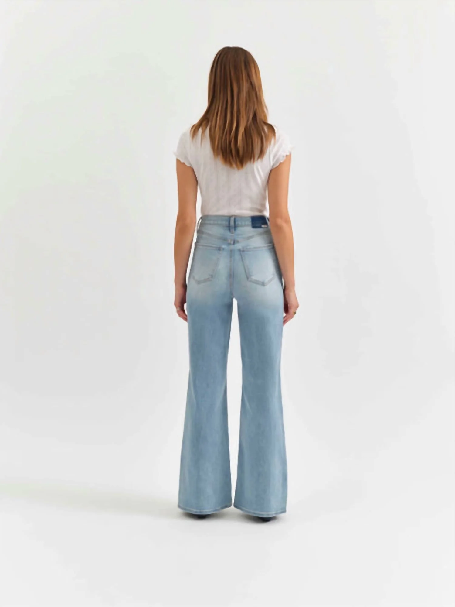 Far Out High Rise Wide Leg Jean In Blooming Vintage - Image 3