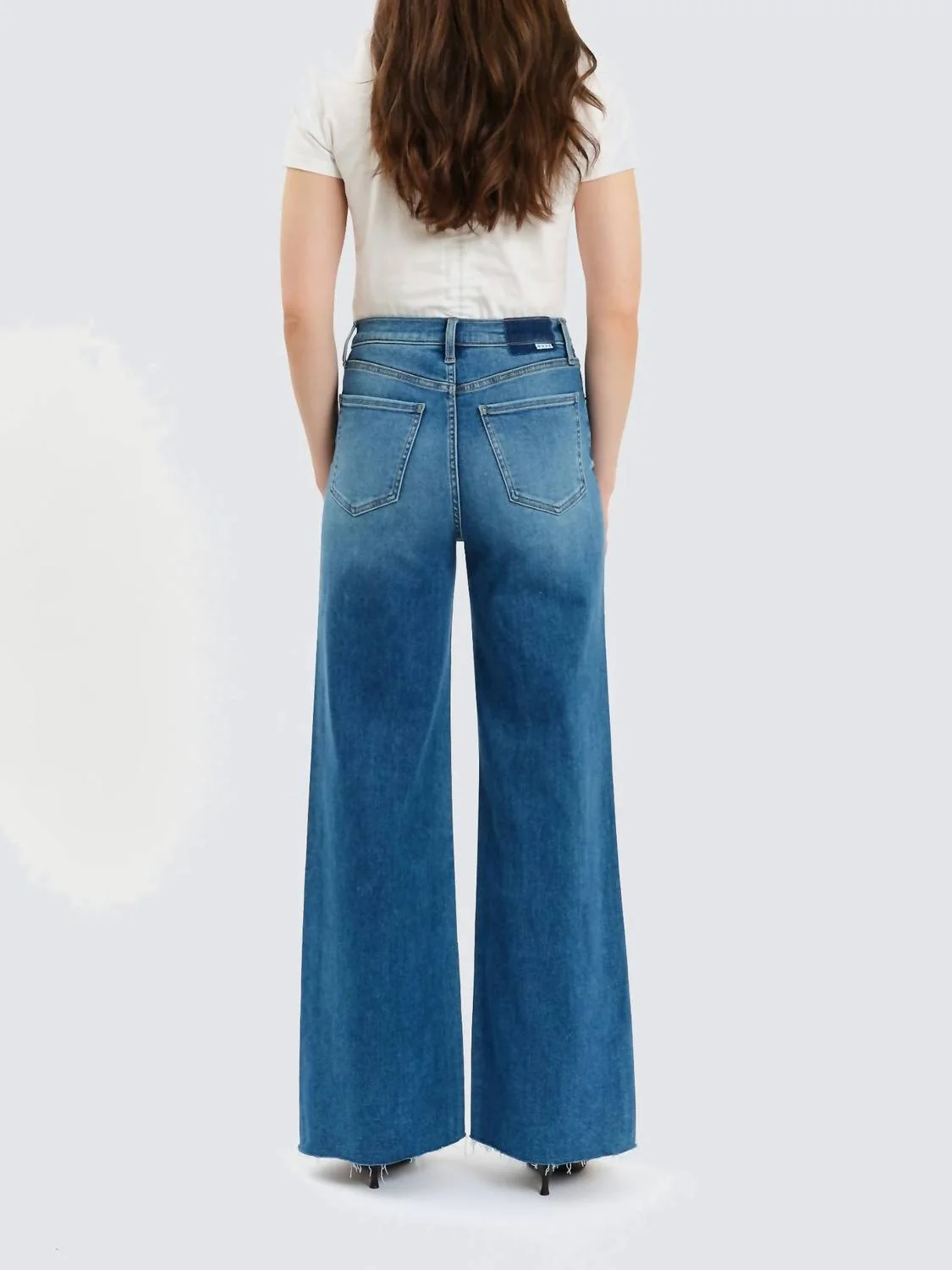 Far Out Wide Leg Jeans In New Indigo - Image 3
