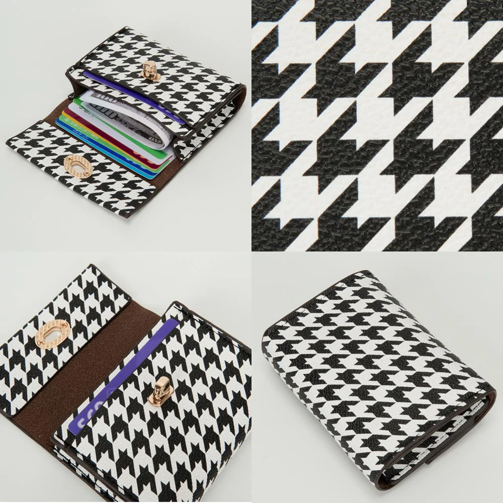 Faux Leather Card Holder Wallet - Image 3