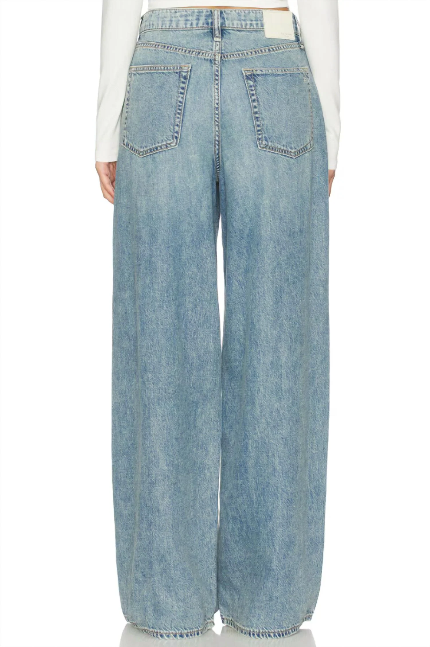 Featherweight Sofie Wide-Leg Jeans In Theo - Image 3