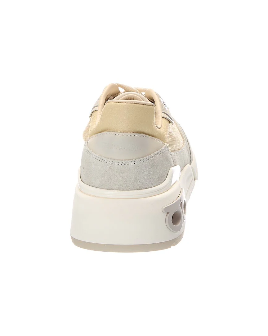 Ferragamo Cosma Clio Suede Sneaker - Image 3