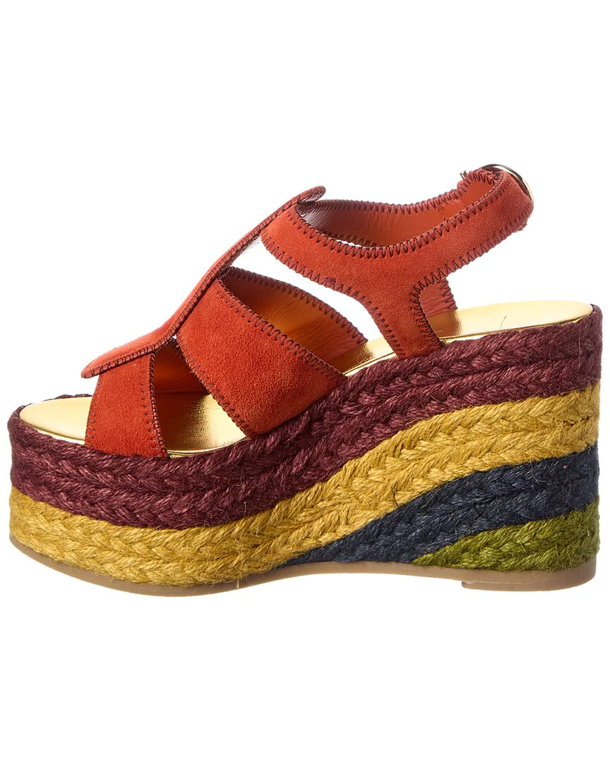 Ferragamo Renee Suede Sandal - Image 2