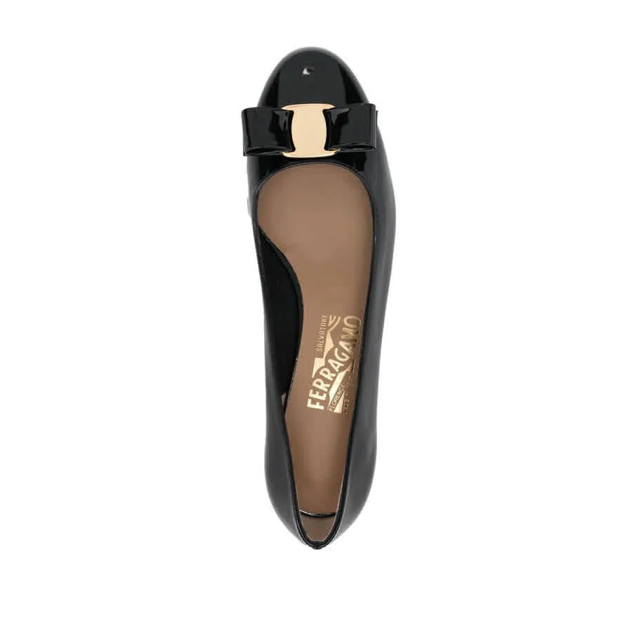 Ferragamo Womens Black Pumps Heels - Image 2
