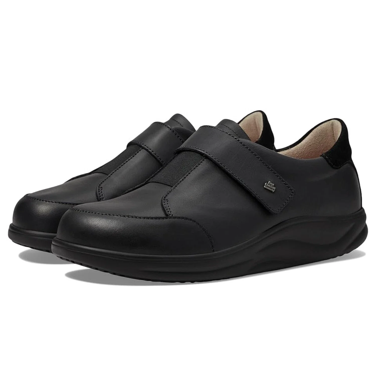 Finn Comfort Suzuka Womens Black Leather Round Toe Casual Shoes RHS3968 - Image 4