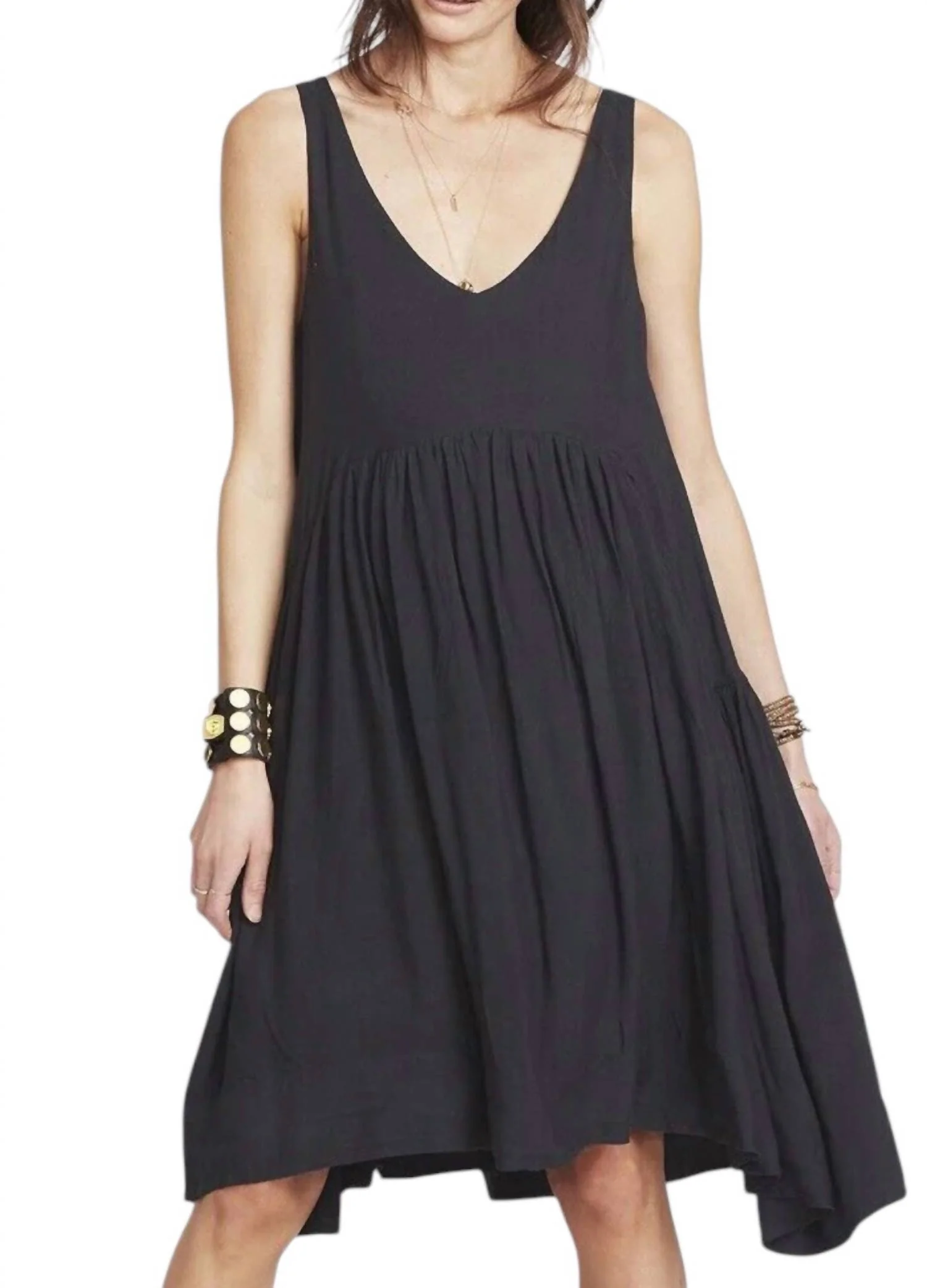 Fiona Maternity Dress In Black - Image 2