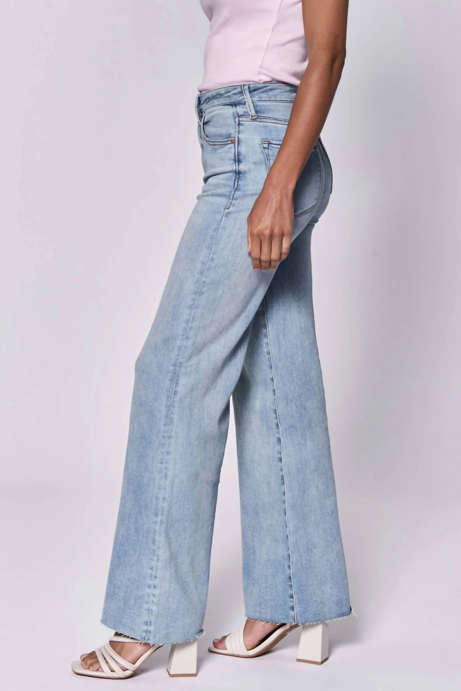 Fiona Wide Leg Jean In Montilla - Image 2