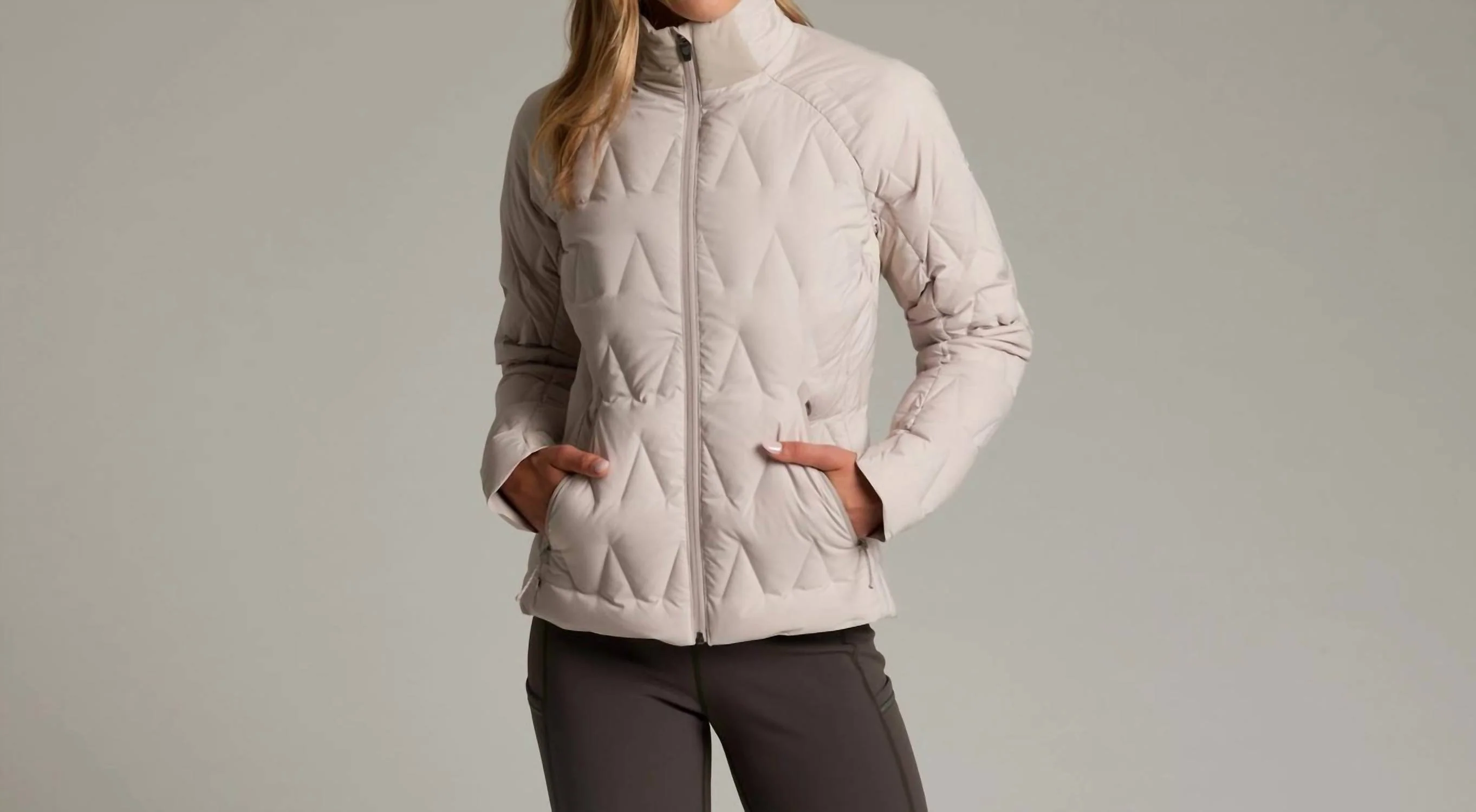 Firestorm Down Jacket In Moon Light