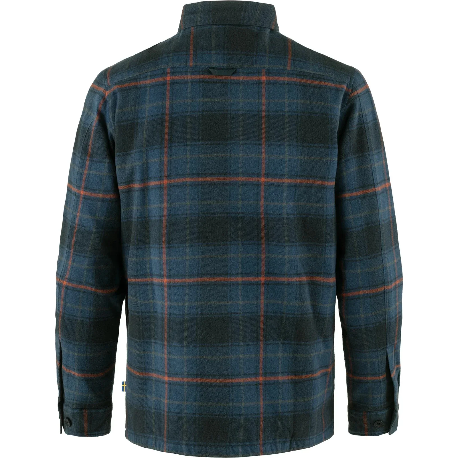 Fjallraven Ovik Lite Shirt Men's Navy Flannel Insulated Button-Up GBO1422 - Image 2