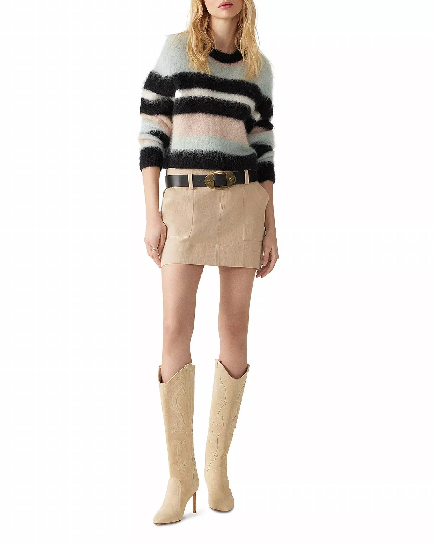 Floride Skirt In Sand - Image 4