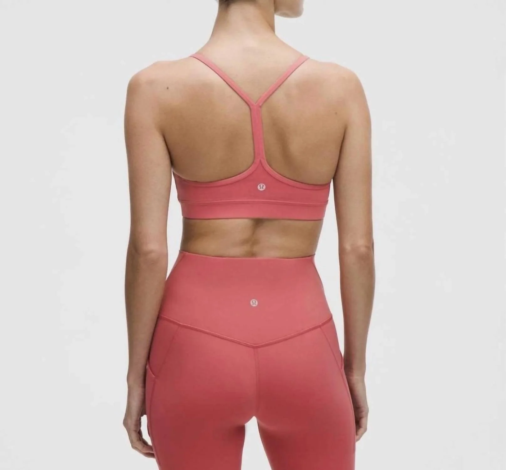 Flowy Nulu Bra In Desert Red - Image 2