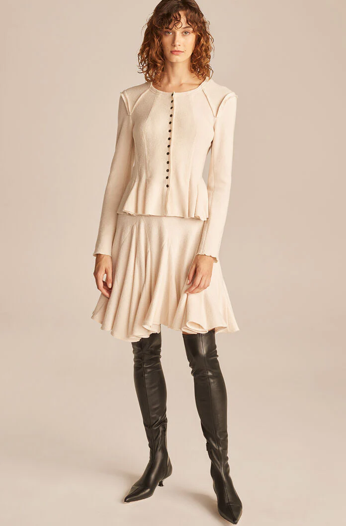 Fluted Skirt