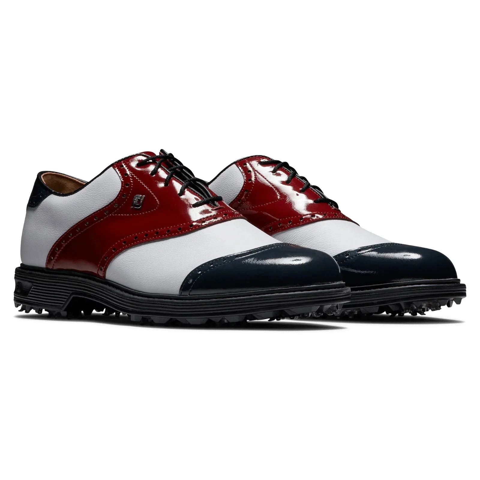Footjoy Series Wilcox 54522 Men White Waterproof Spikes Golf Shoes RHS3802