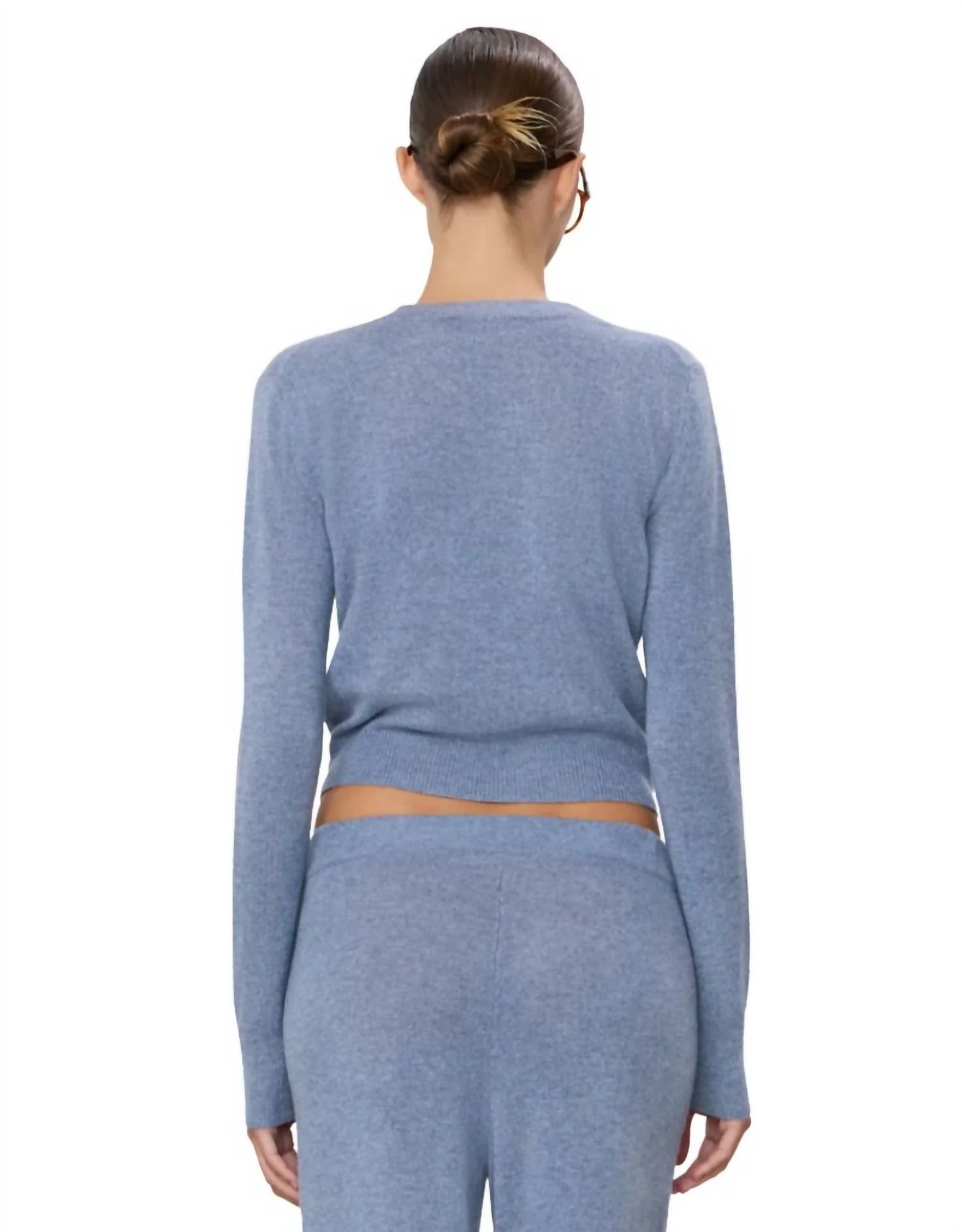Francis Sweater In Slate - Image 3
