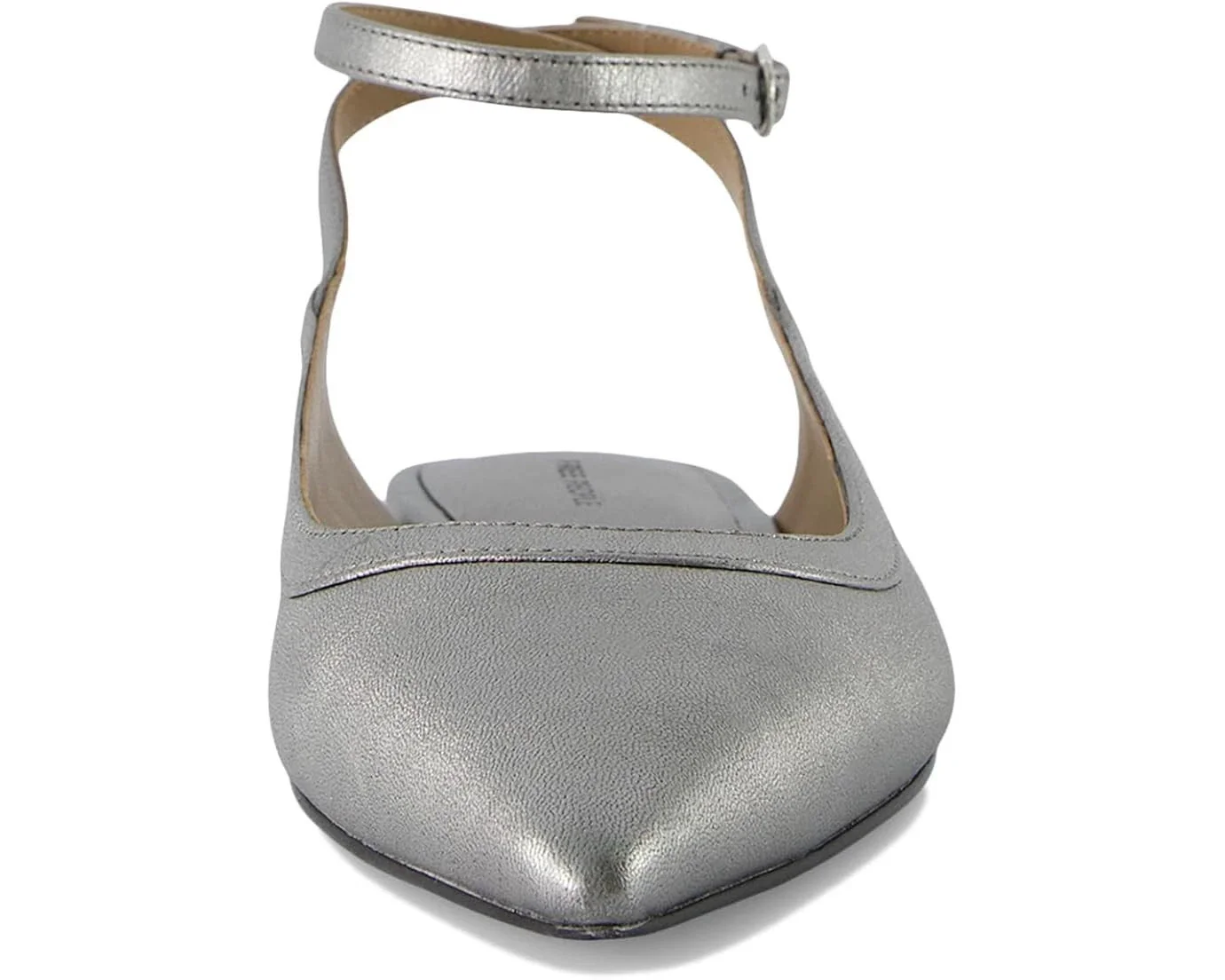 Free People Jules Flat Women's  Gunmetal Pointed Toe Ankle Strap HTAT939 - Image 3