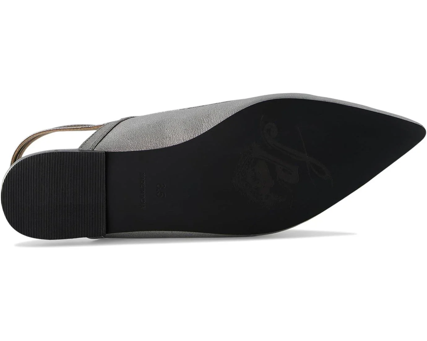 Free People Jules Flat Women's  Gunmetal Pointed Toe Ankle Strap HTAT939 - Image 6