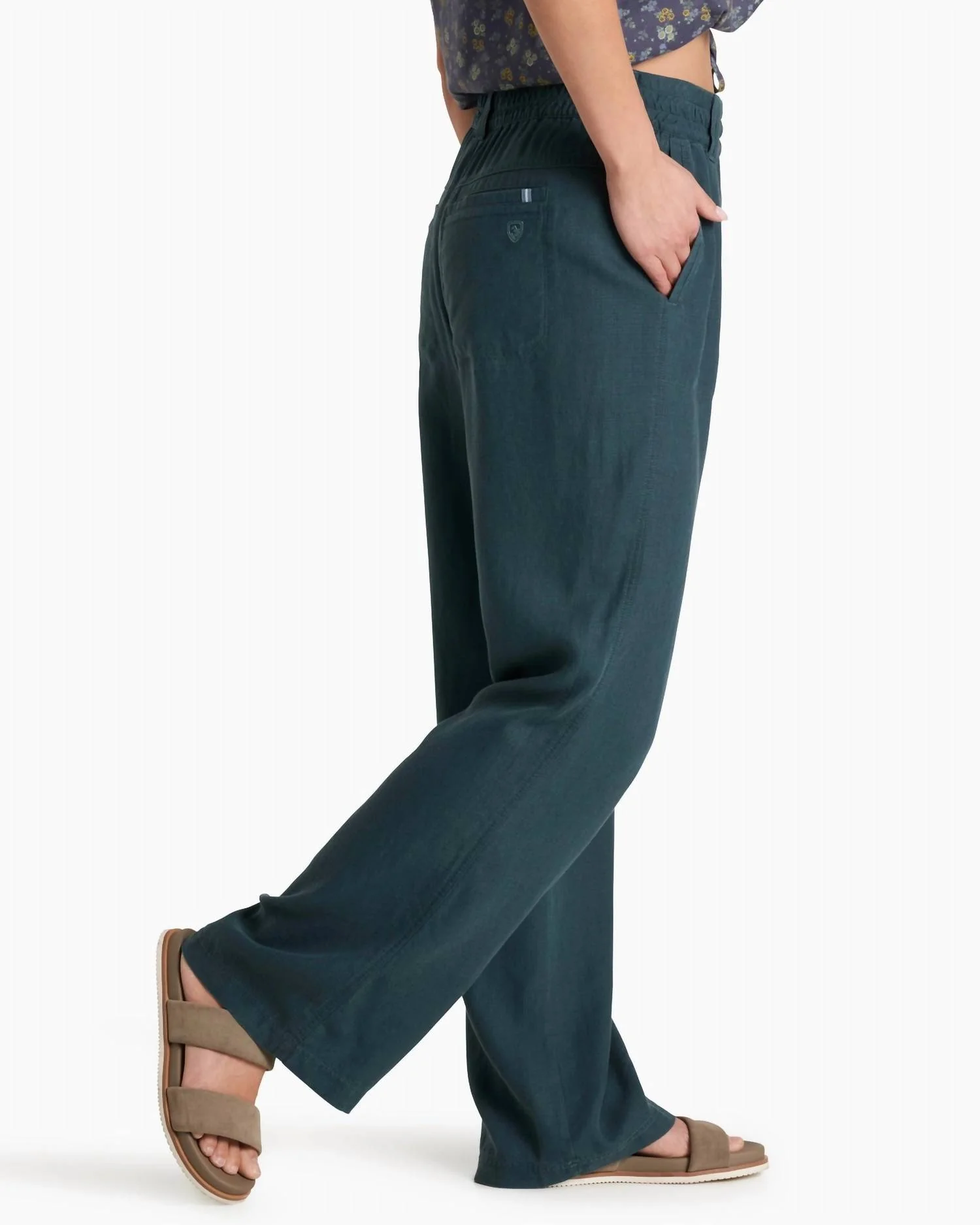 Fresco Pull-On Pant In Night Sky - Image 3
