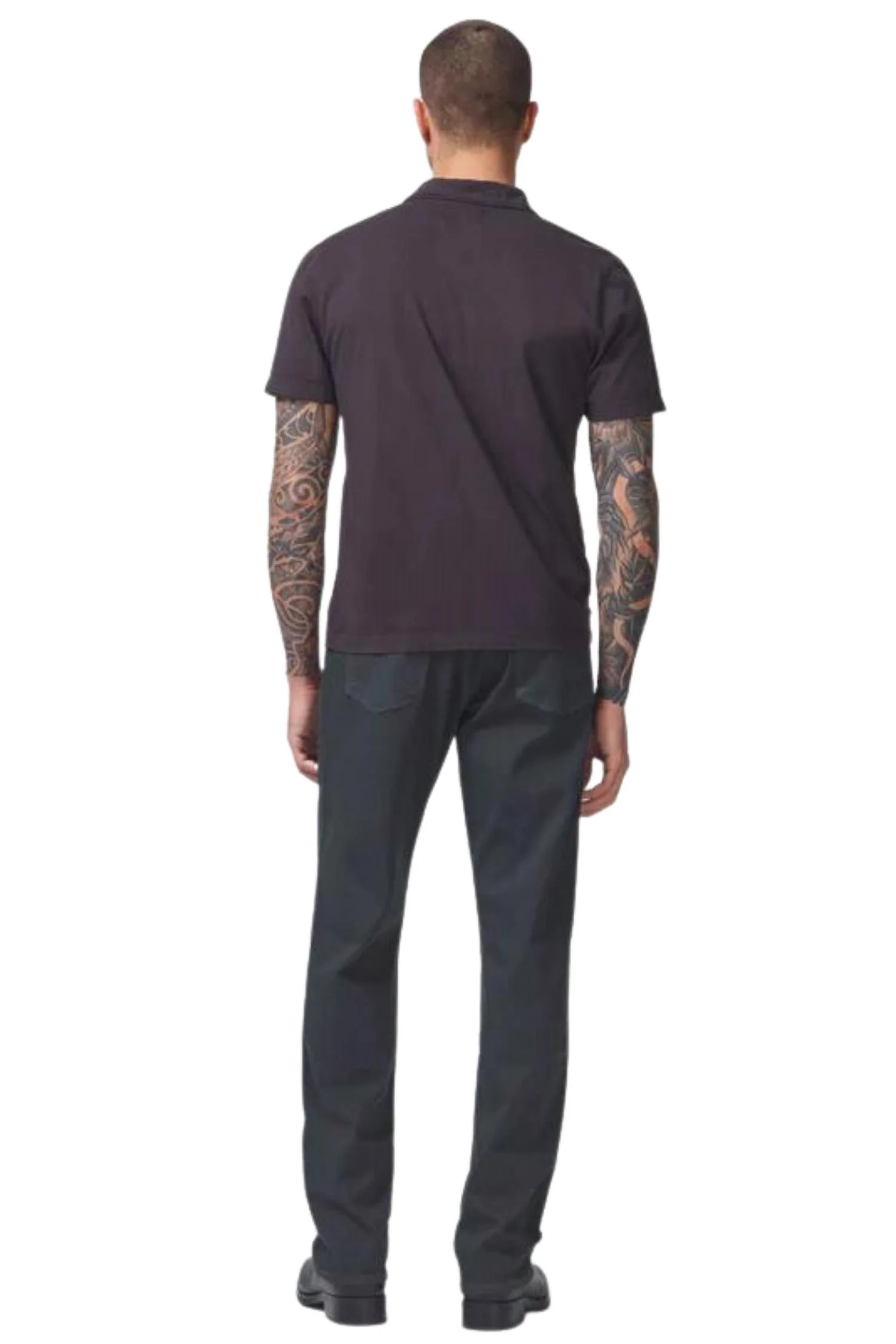 Gage Classic Straight Pants In Seaweed - Image 2