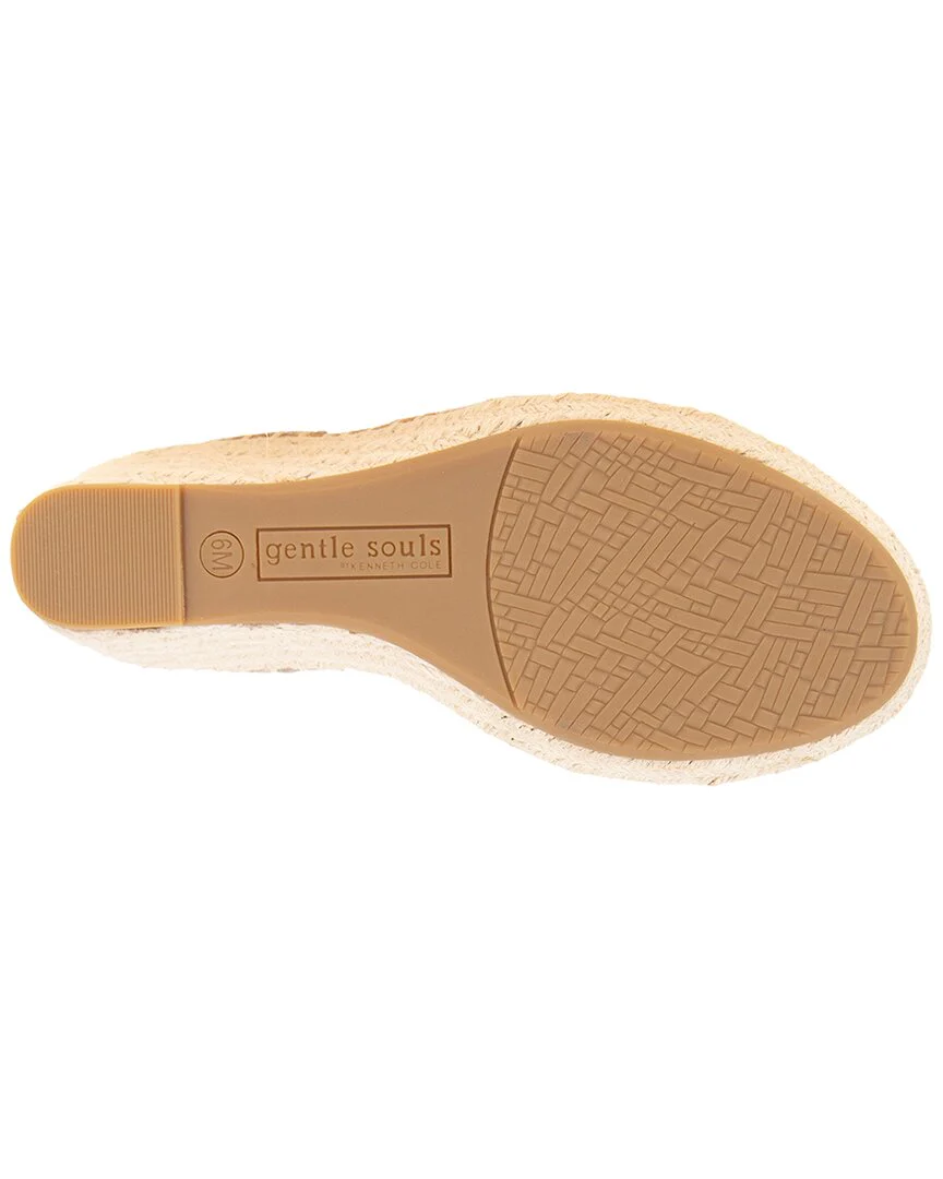 Gentle Souls by Kenneth Cole Capelin Leather Espadrille - Image 4