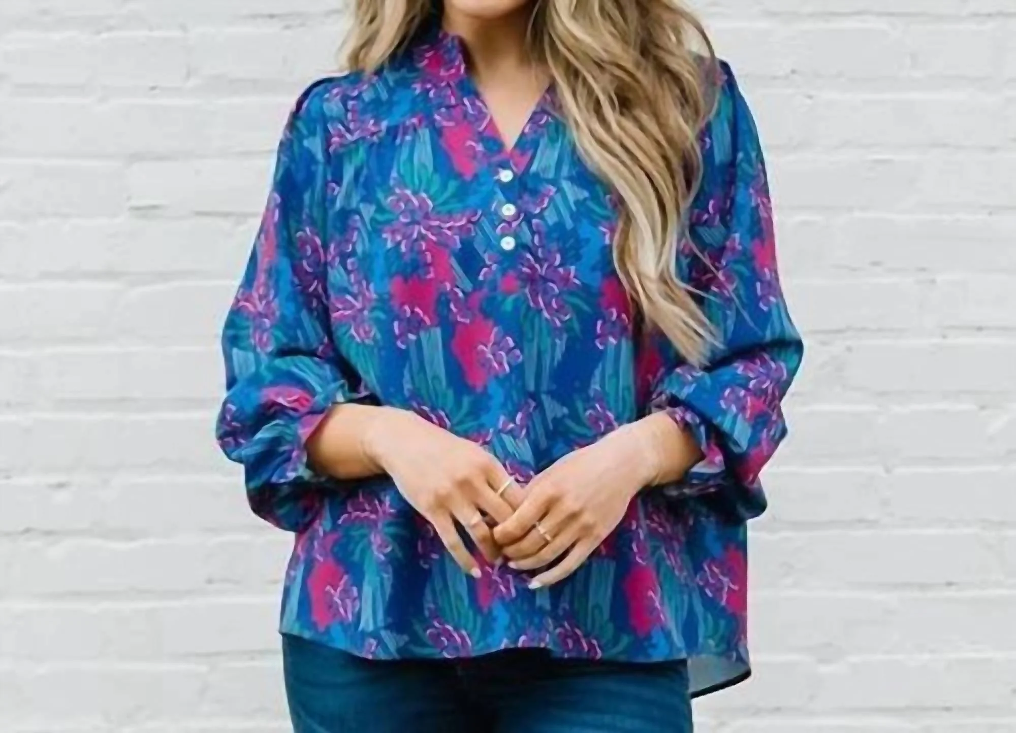 Giana Top In Navy