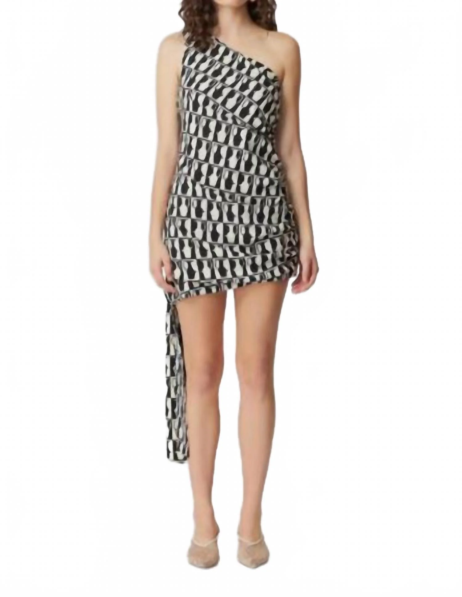 Gianna Mini Dress In Geometric