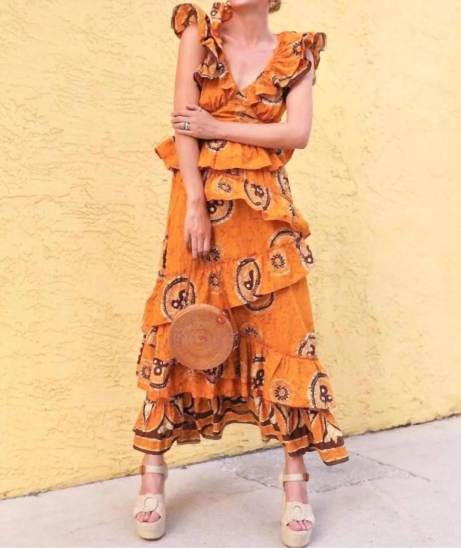 Gigi Dress In Gold