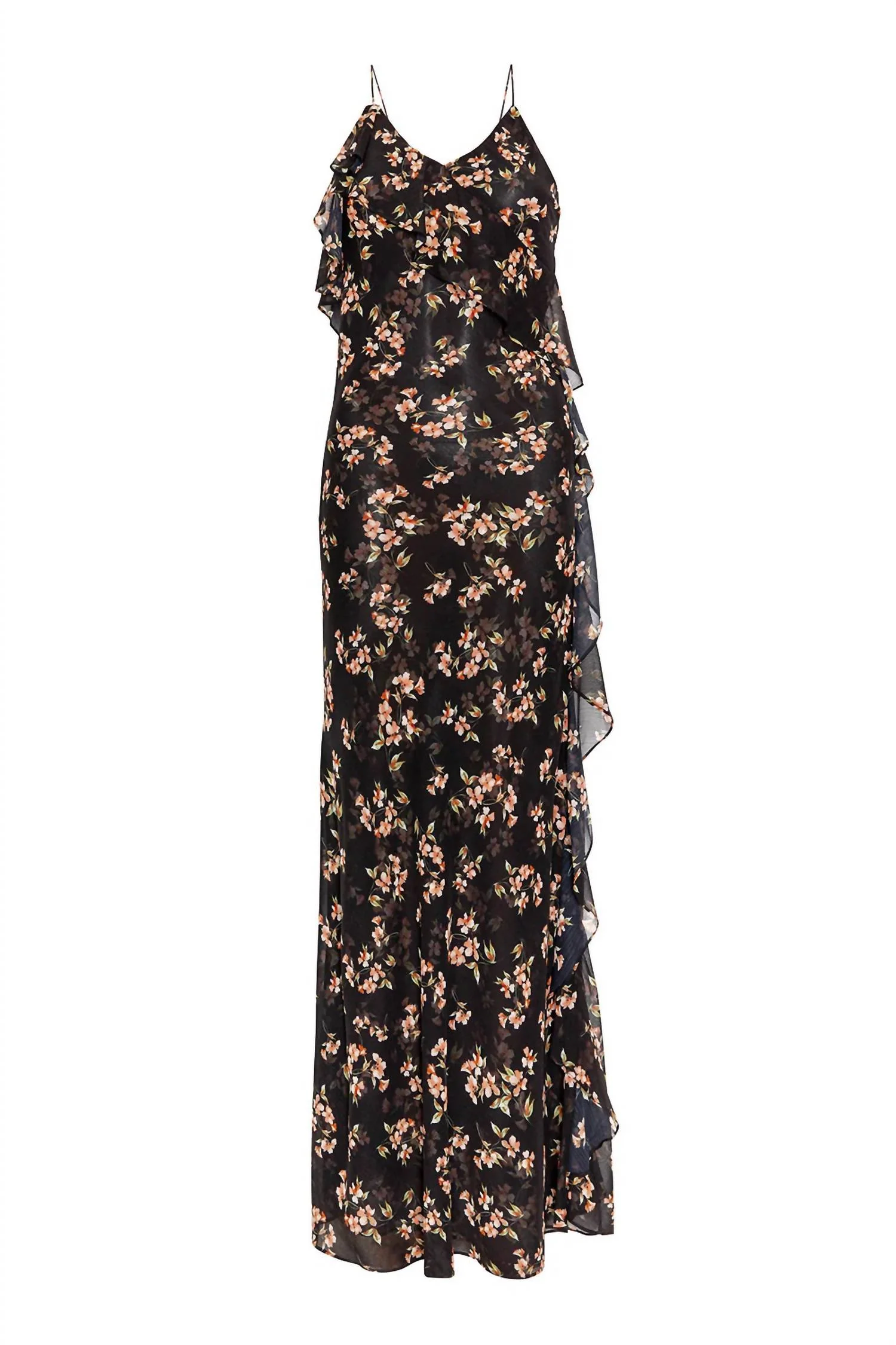 Gillian Maxi Dress In Autumn Cluster - Image 5