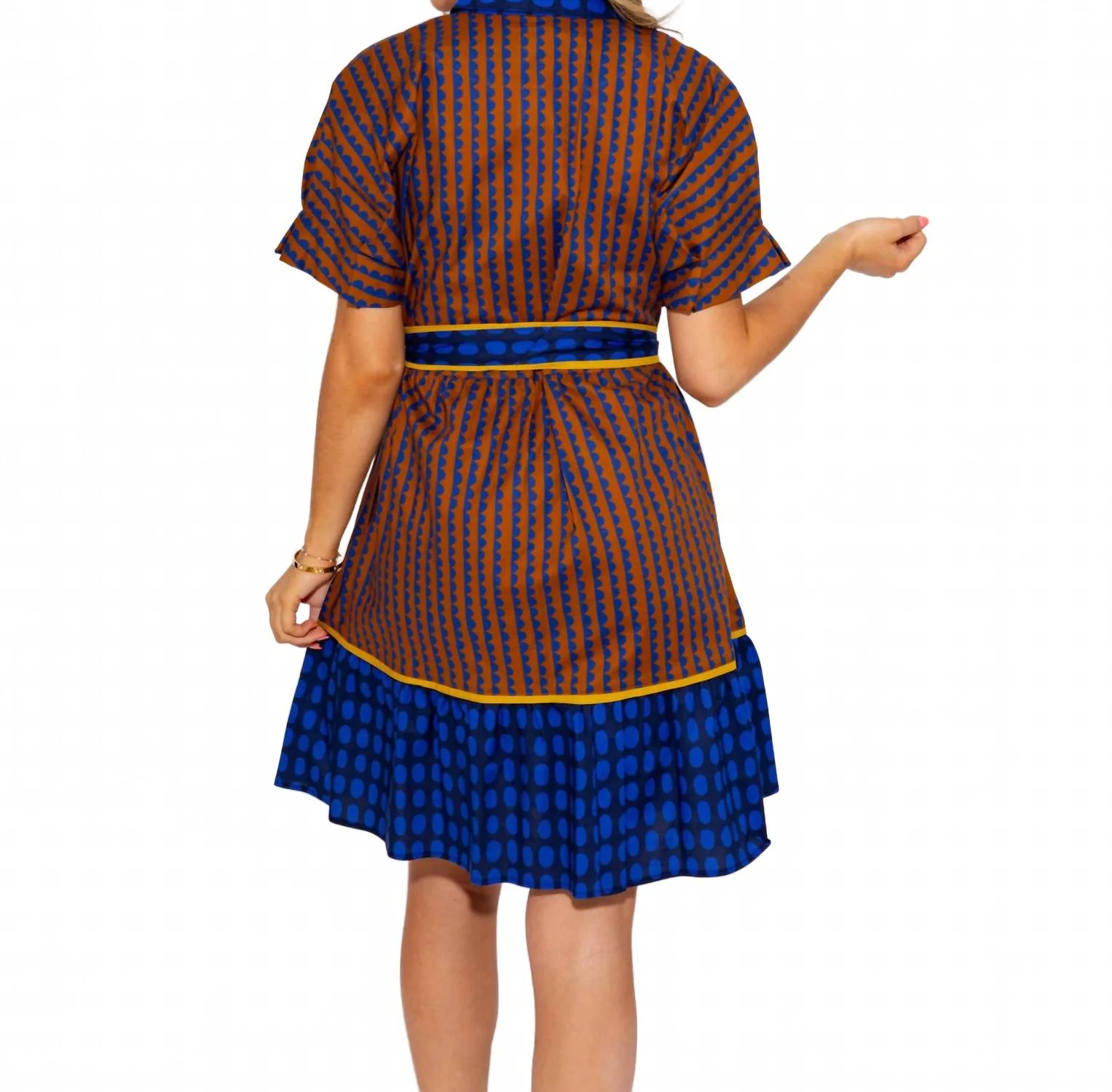 Ginger Snap Dress In Multi - Image 3