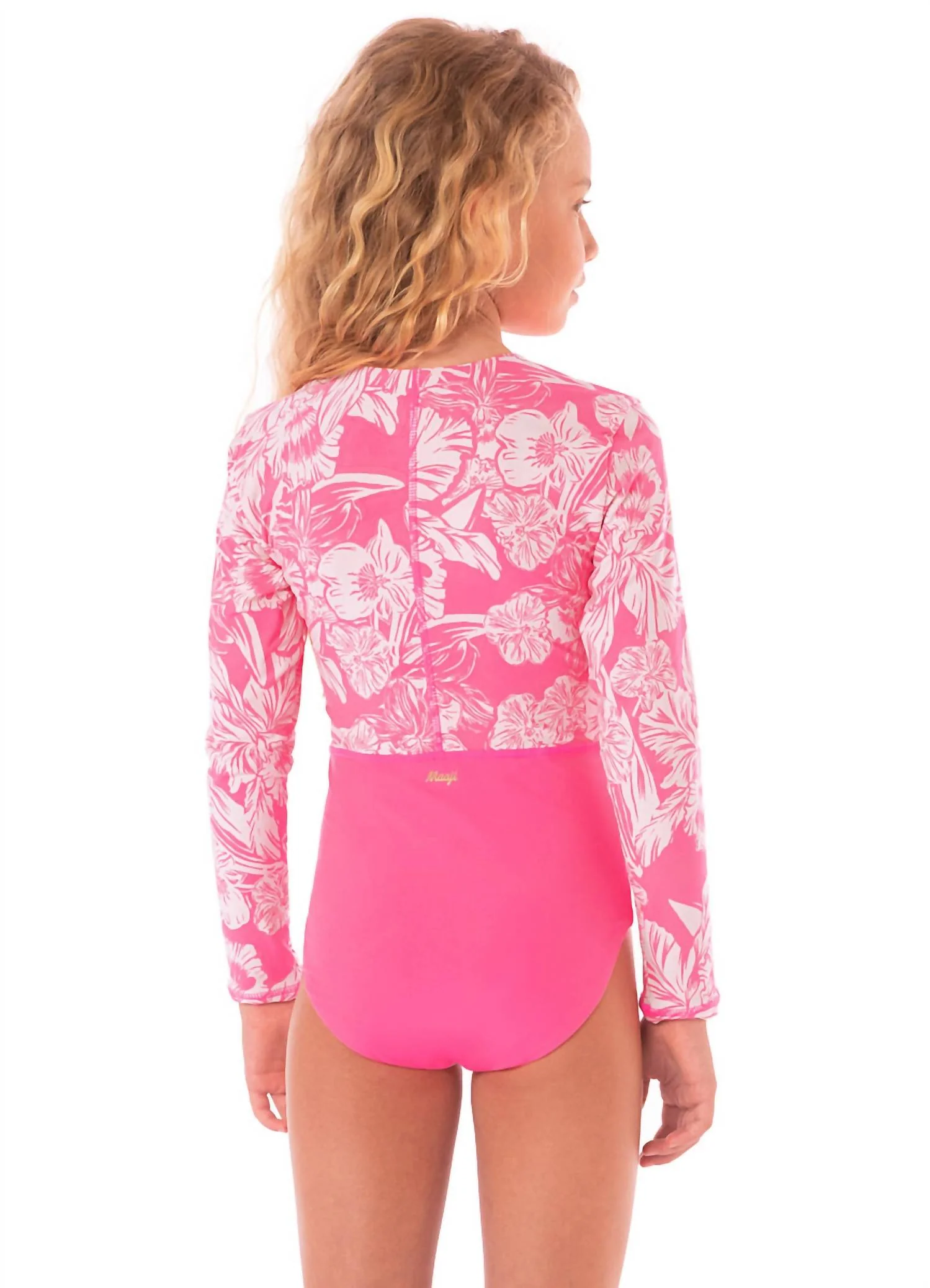 Girls' Blossom Miku One Piece In Pink - Image 2
