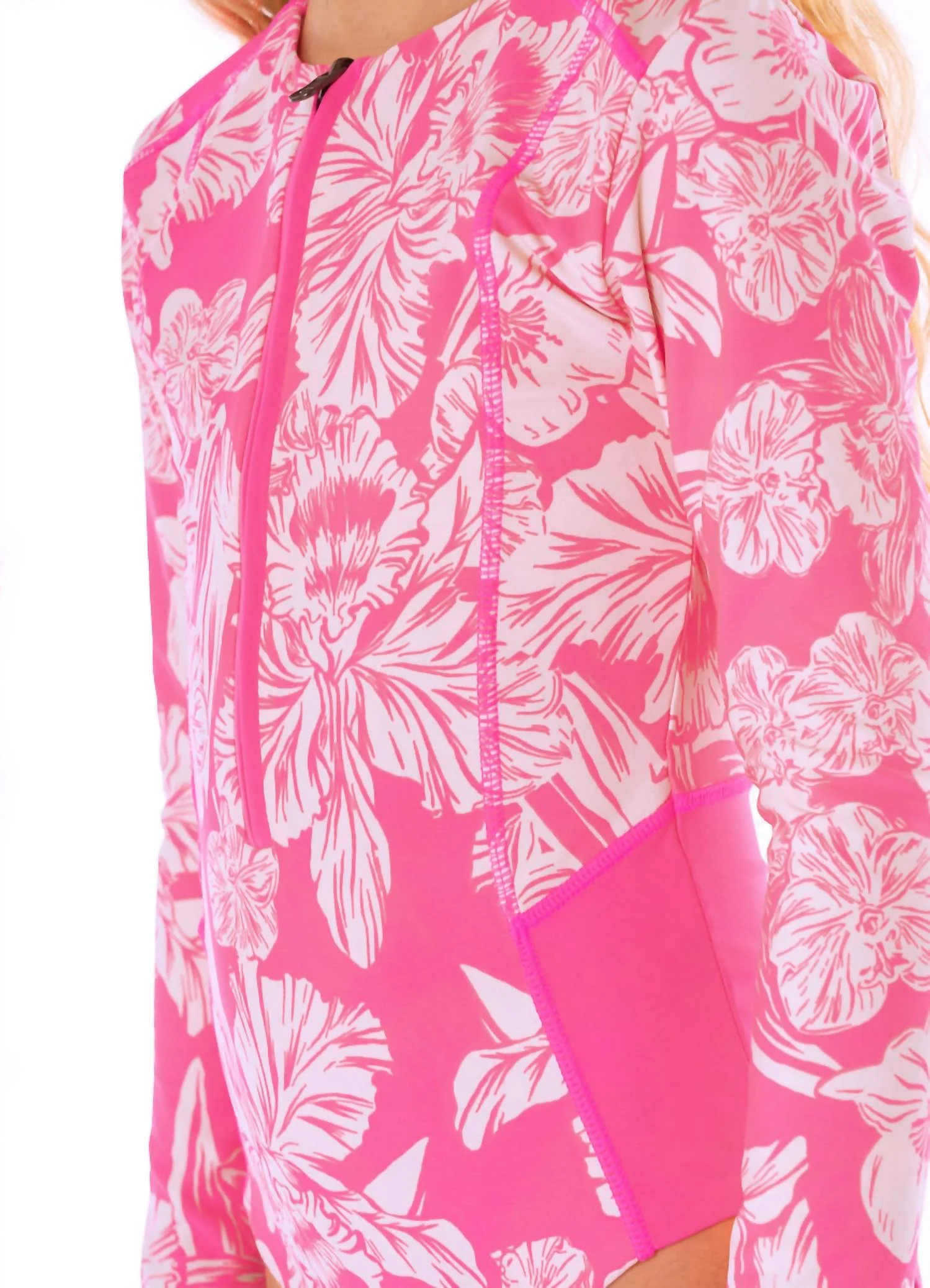 Girls' Blossom Miku One Piece In Pink - Image 3