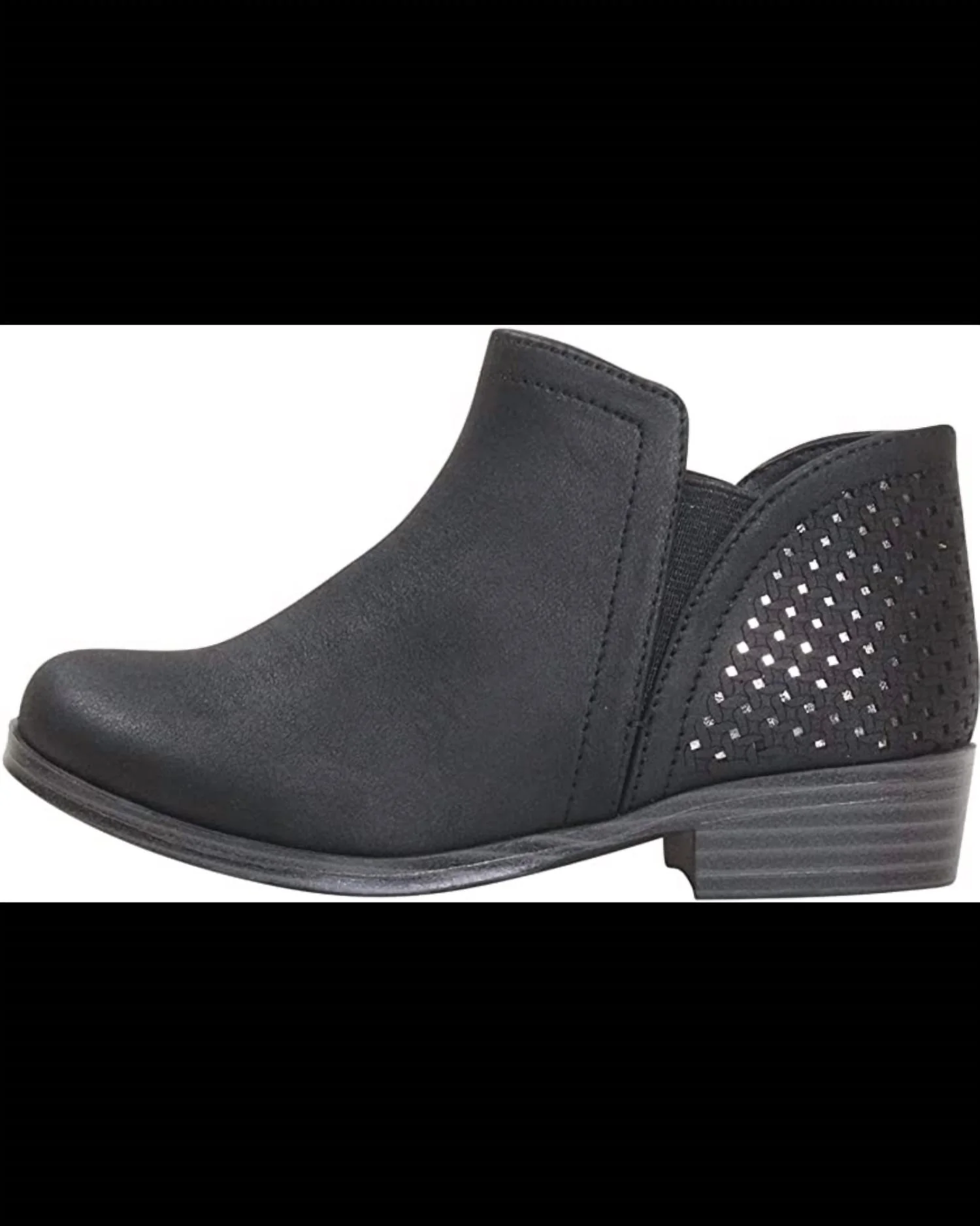 Girls Darlette Booties In Black - Image 2
