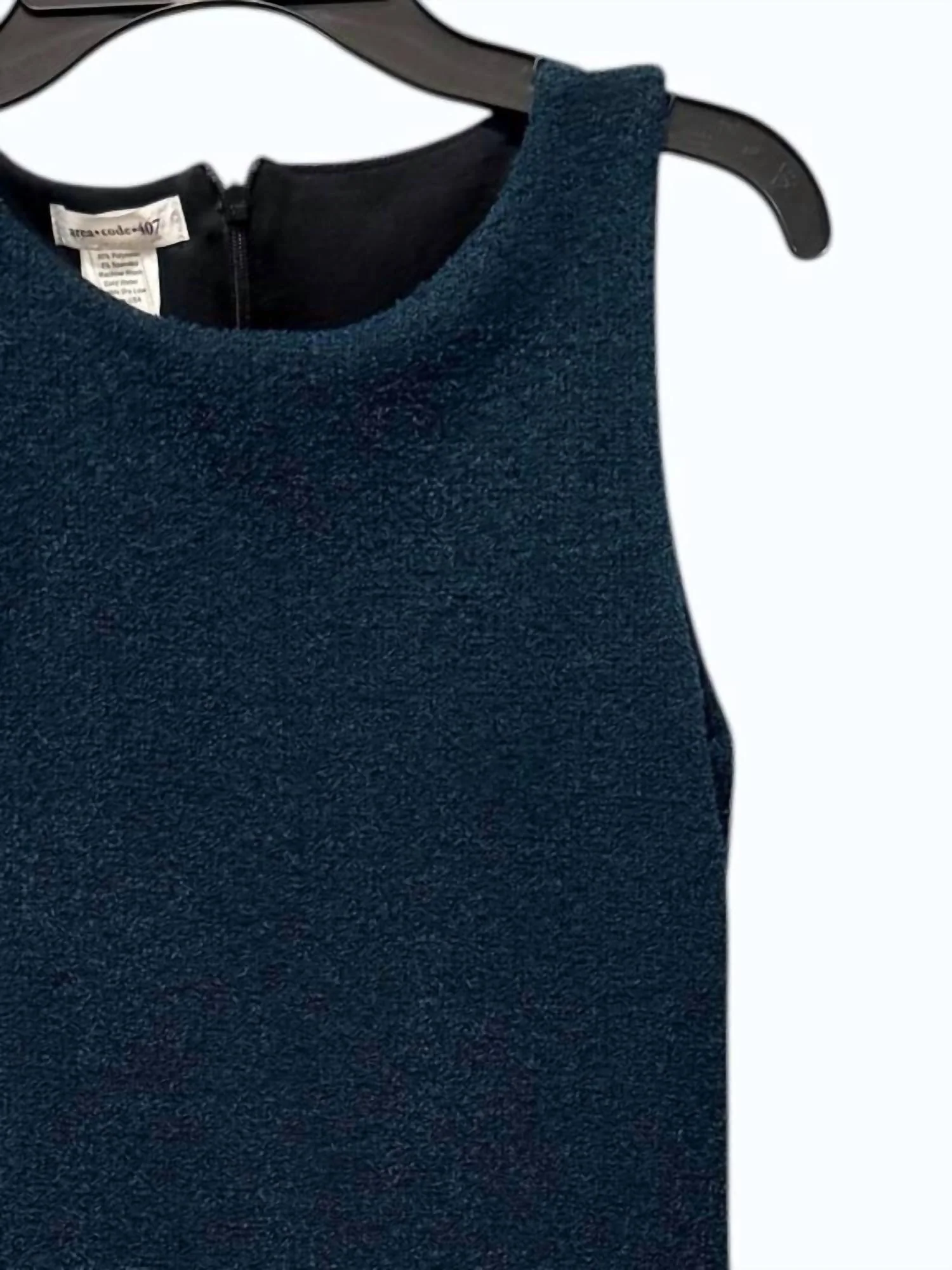 Girl's Mini Dress In Black - Image 2