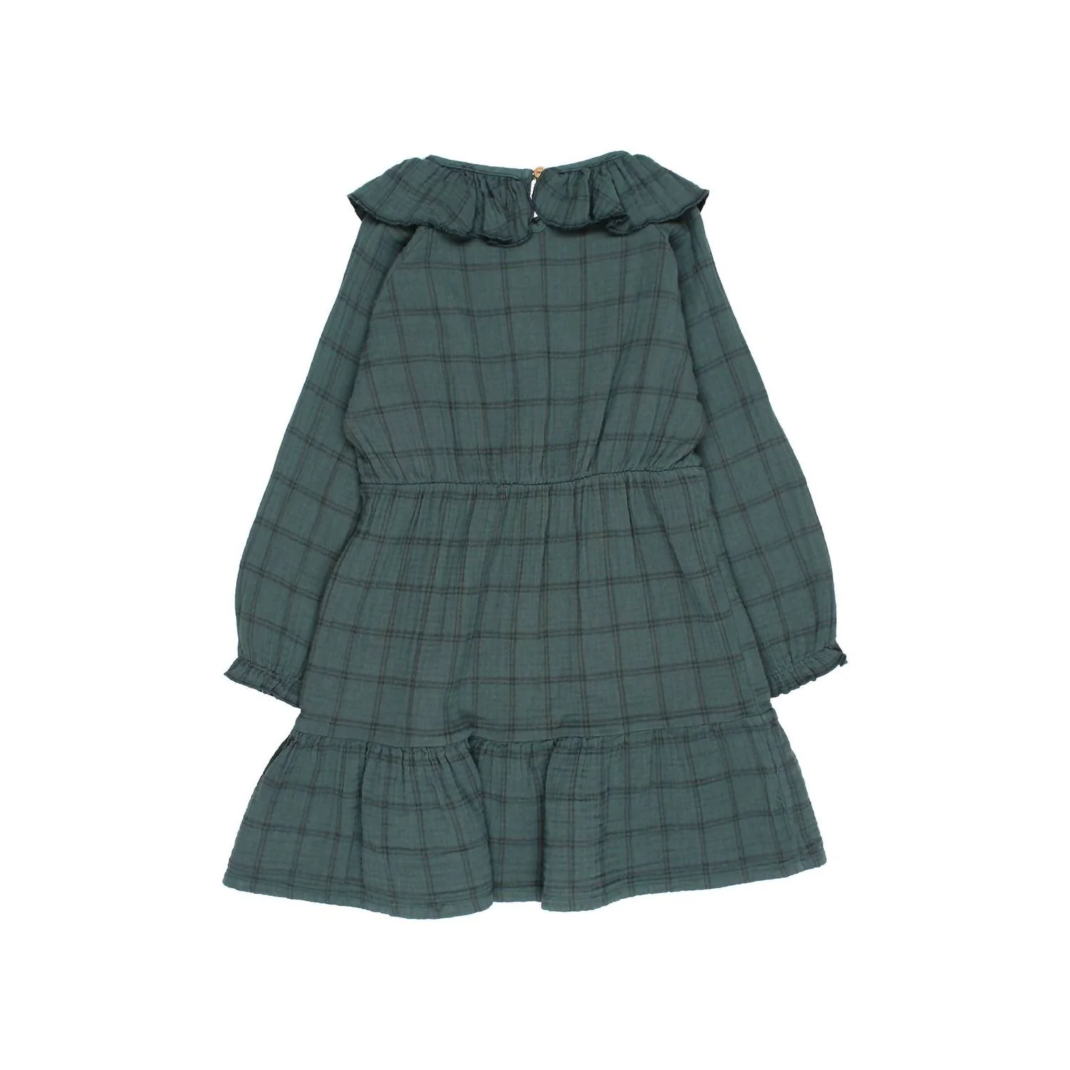 Girl's Mountain Dress In Bosco - Image 2