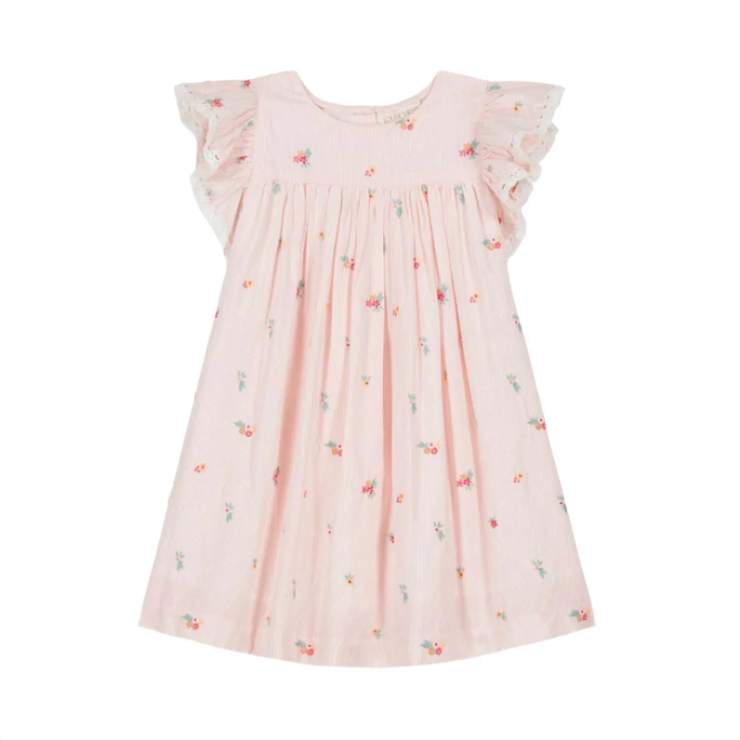 Girl's Shanti Bouquet Dress In Pink