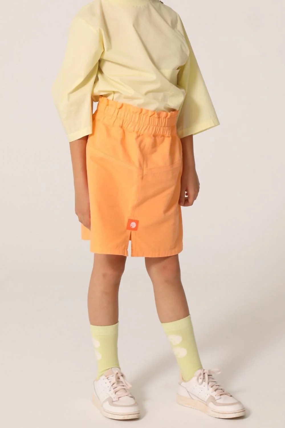 Girl's Sports Club Casual Skirt In Papaya
